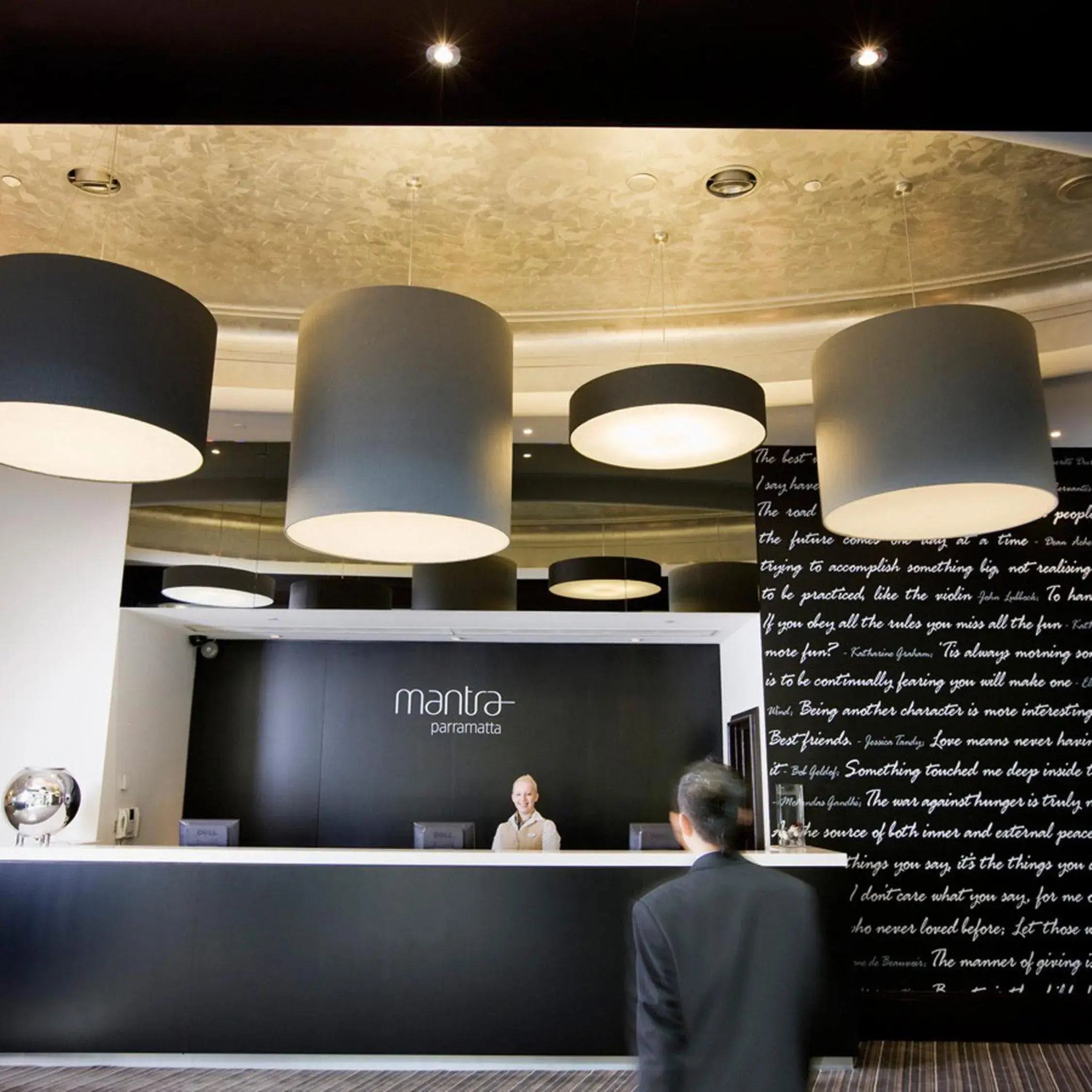 Lobby or reception in Mantra Parramatta Lobby or reception in Mantra Parramatta