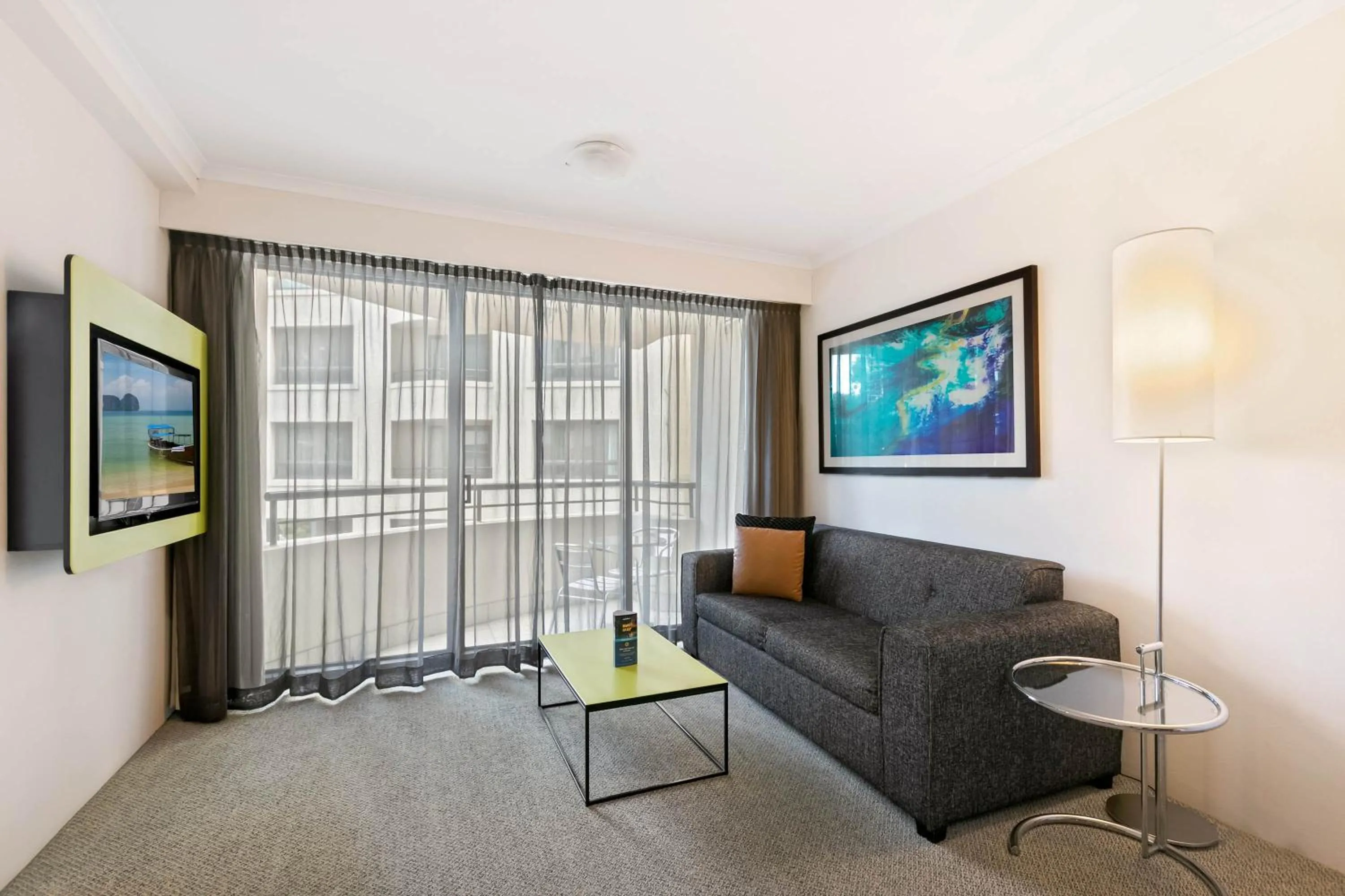 Living room in Mantra Parramatta