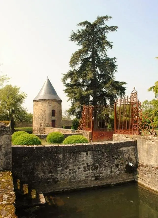 Garden in Logis de la Helberdière