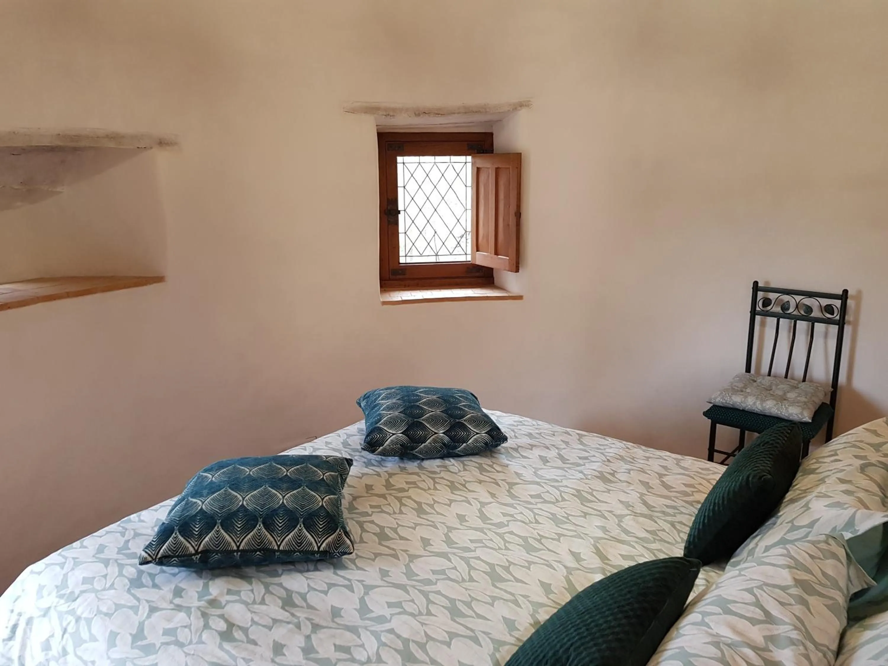 Bed in Logis de la Helberdière