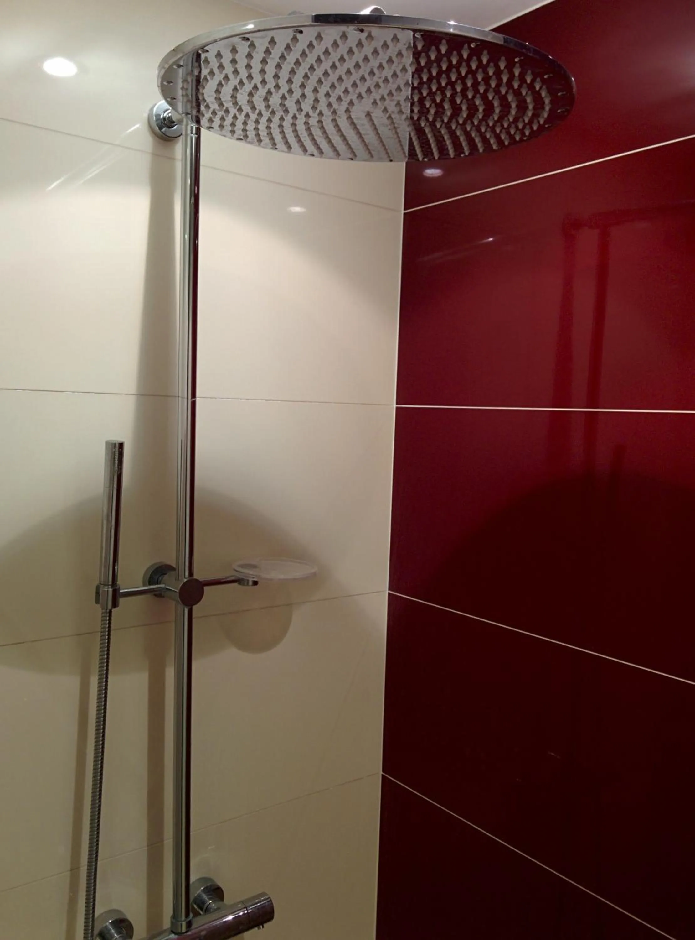 Shower in Logis de la Helberdière