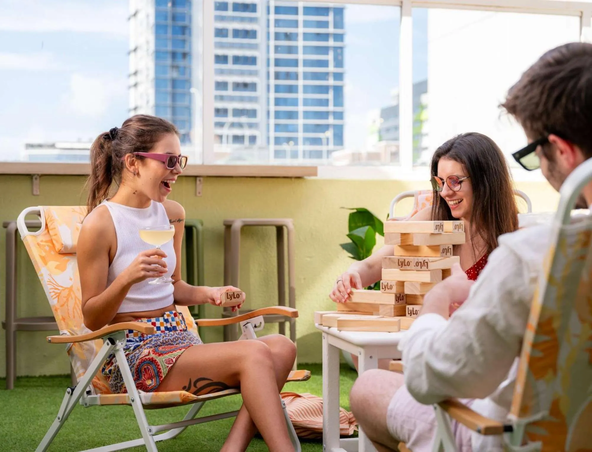 Lounge or bar in LyLo Brisbane