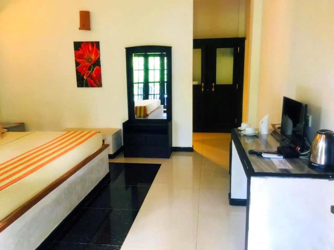 Bathroom, Bed in Flower Garden Eco Village