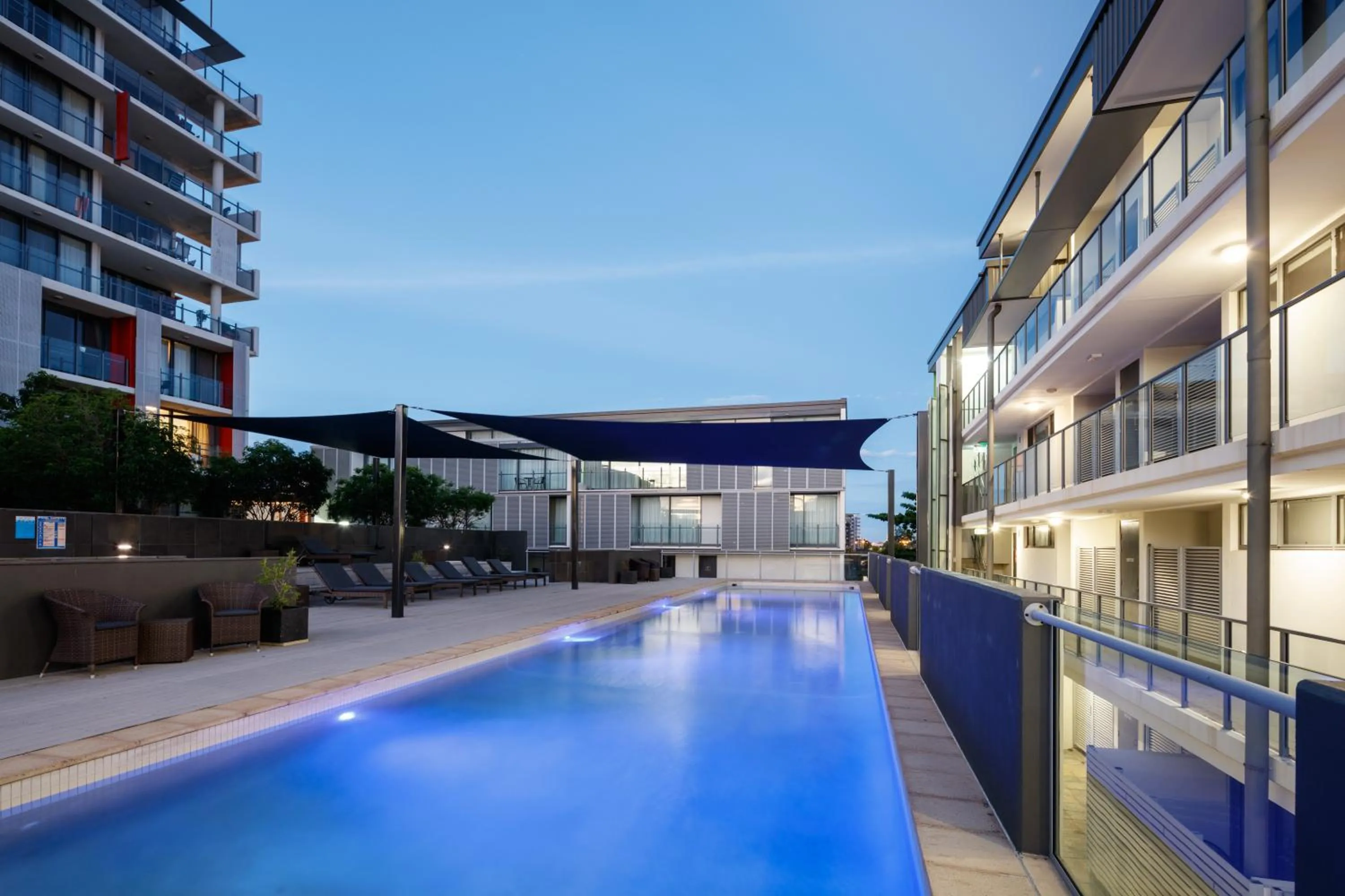 Swimming pool in Central Islington Apartments
