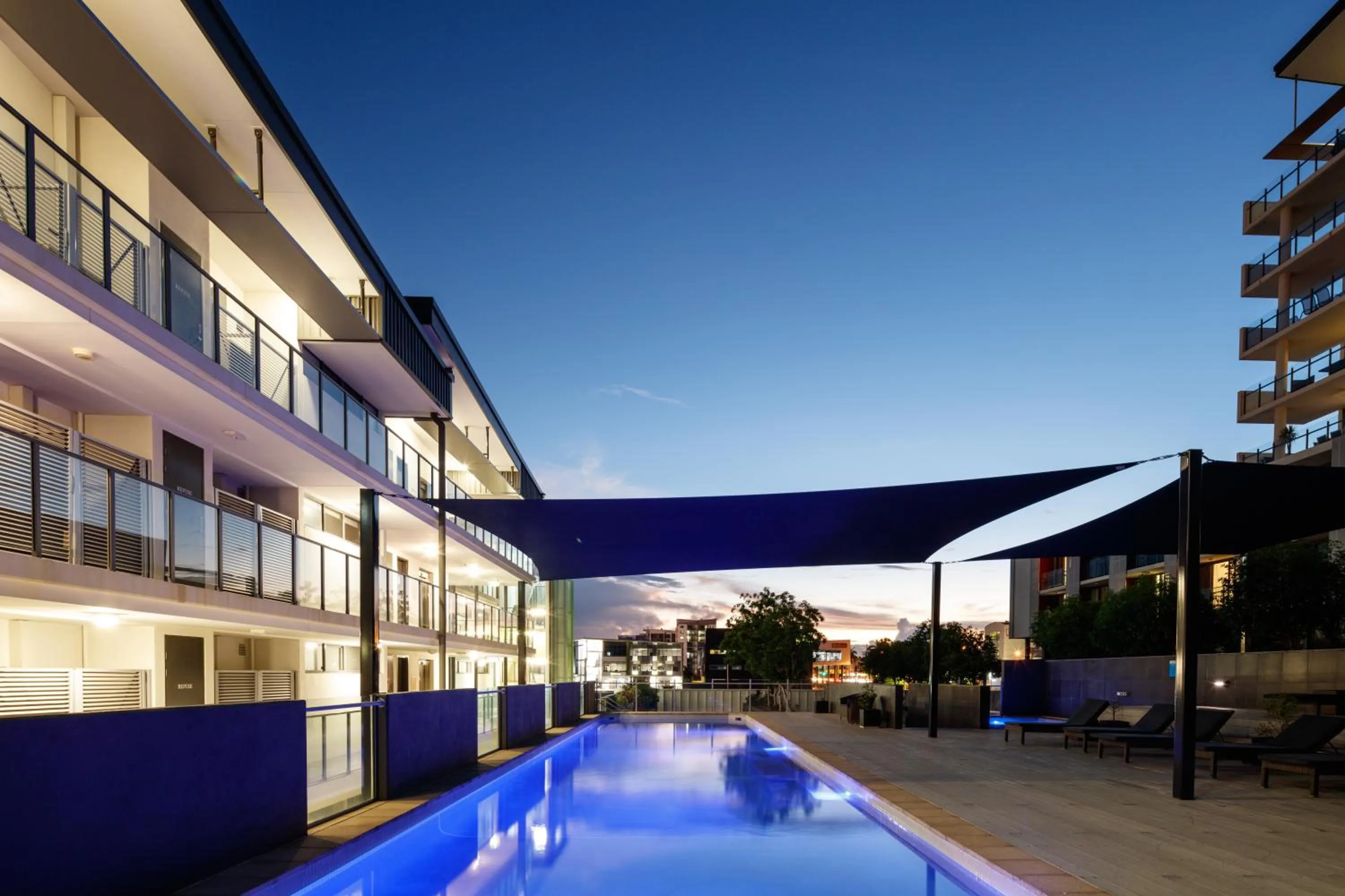 Swimming pool in Central Islington Apartments