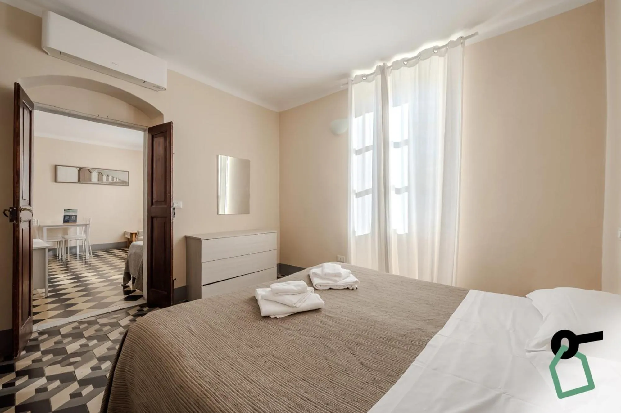 Photo of the whole room, Bed in HOTIDAY Apartment Collection - Lerici Terrediliguria