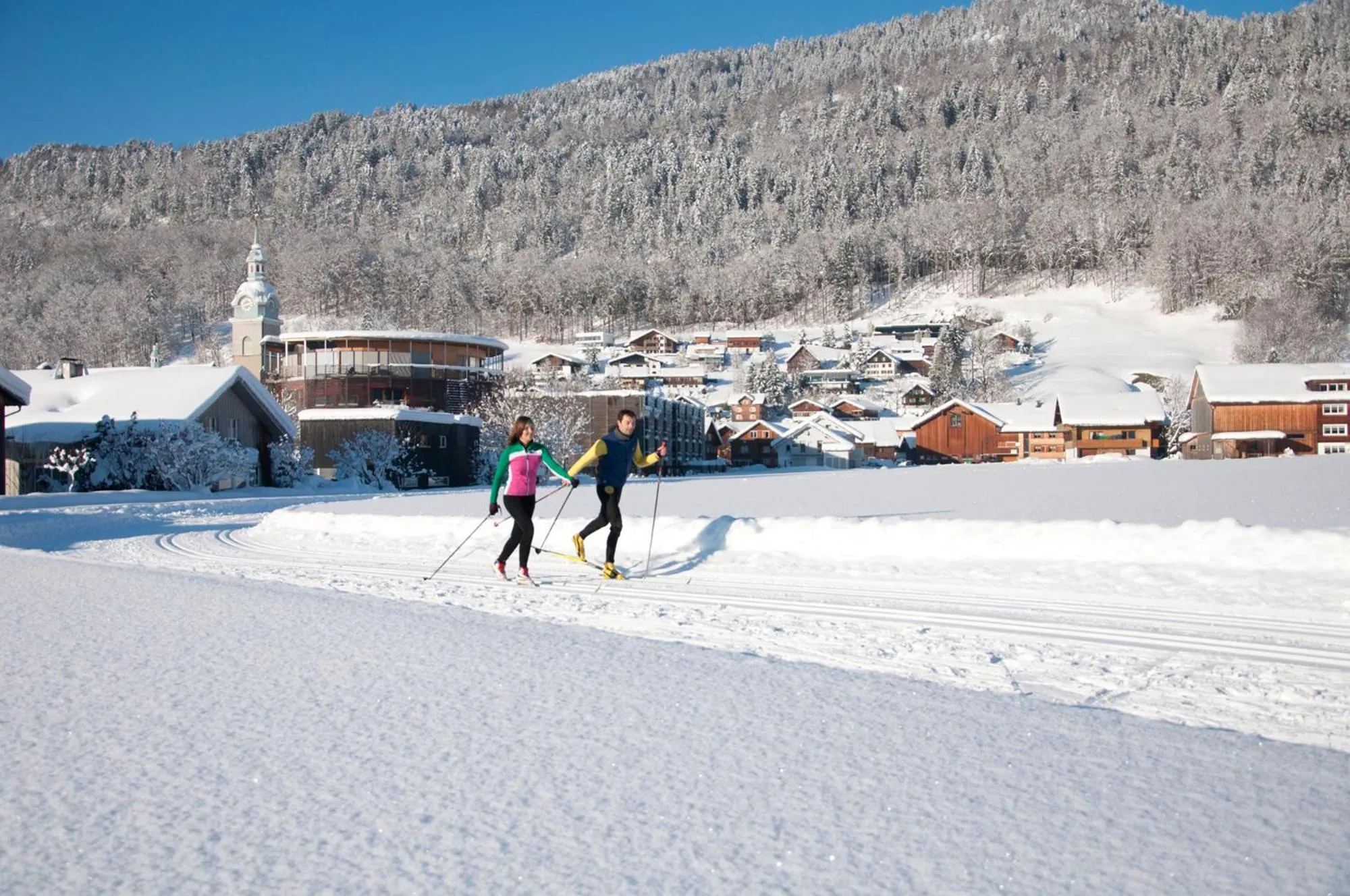 Winter in Gästehaus Meusburger