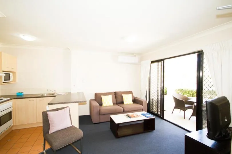 Living room in Island Beach Resort