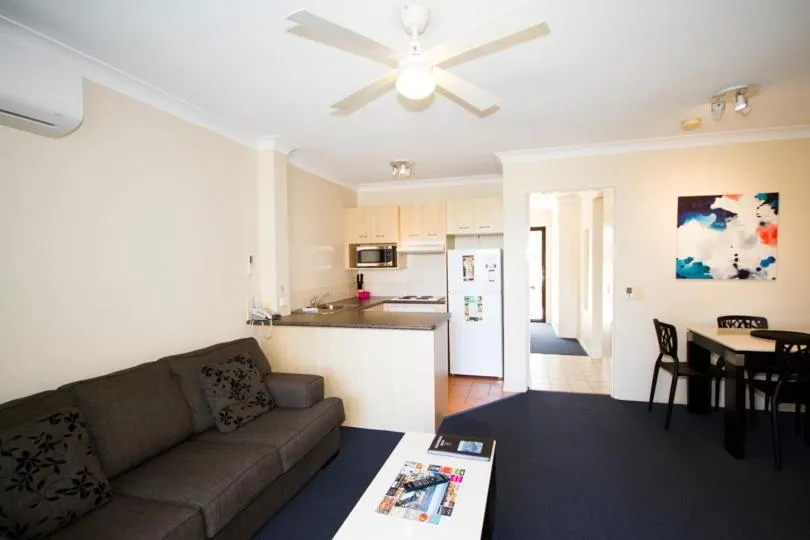 Living room in Island Beach Resort