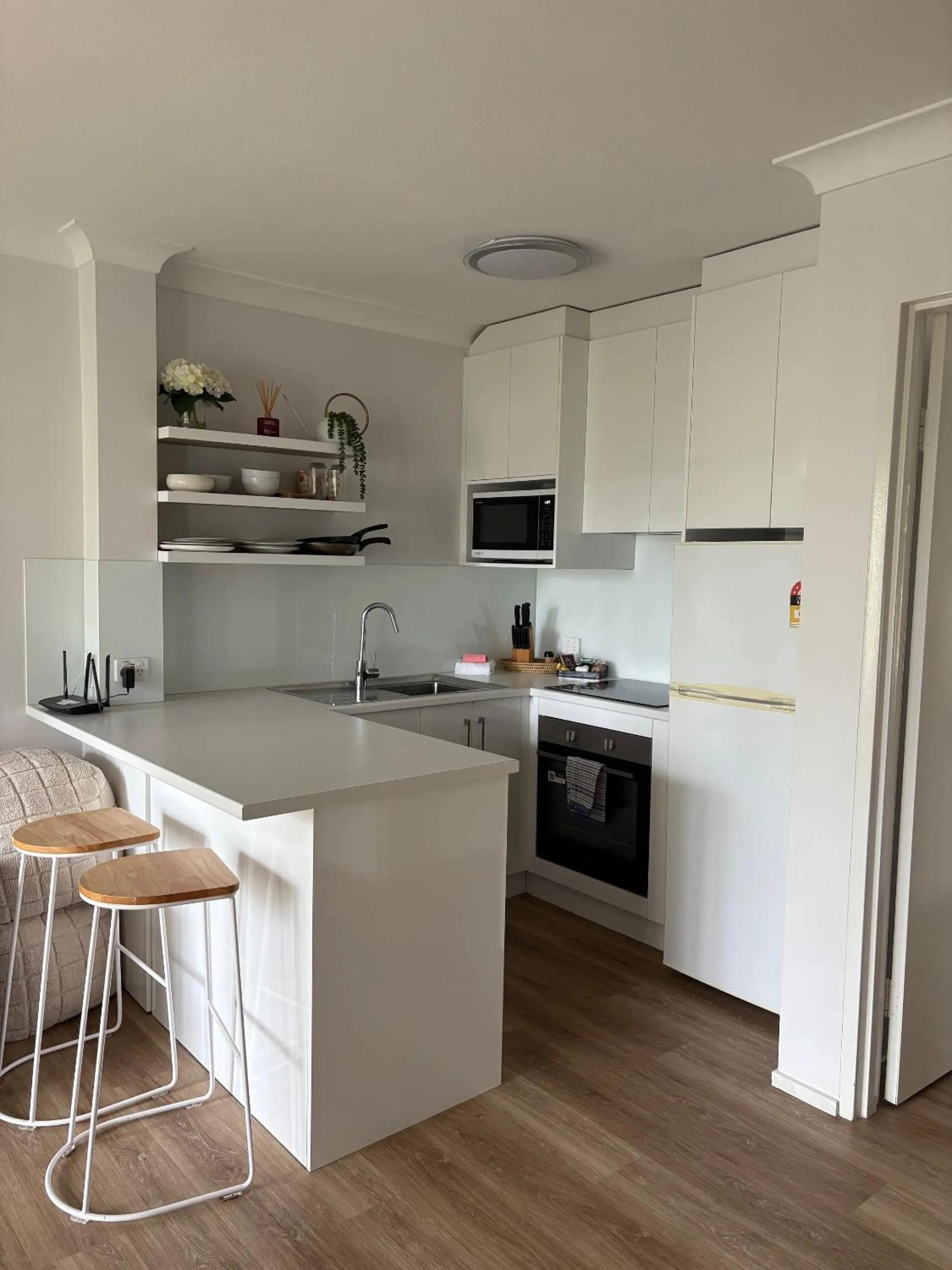 Kitchen or kitchenette in Island Beach Resort