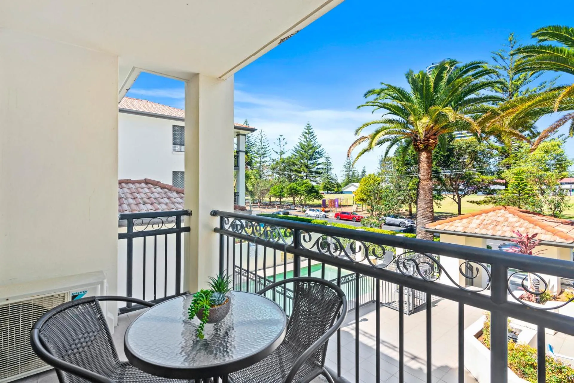 Balcony/Terrace in Island Beach Resort