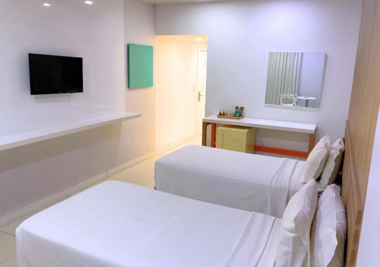 Bed in Rio Design Copacabana Hotel