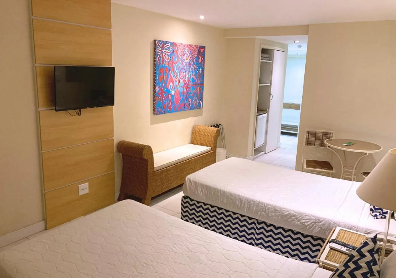 Bed in Rio Design Copacabana Hotel