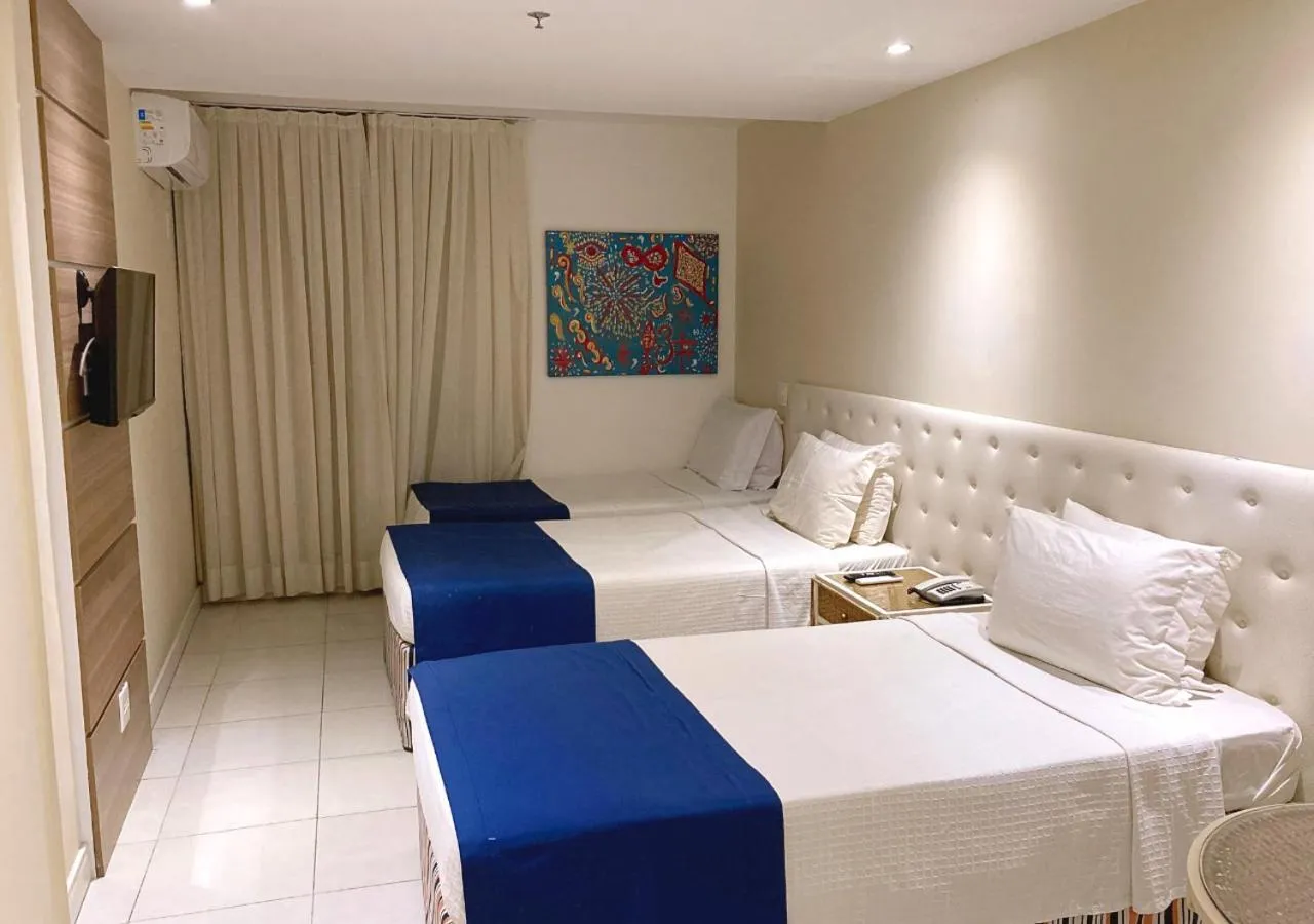 Bed in Rio Design Copacabana Hotel