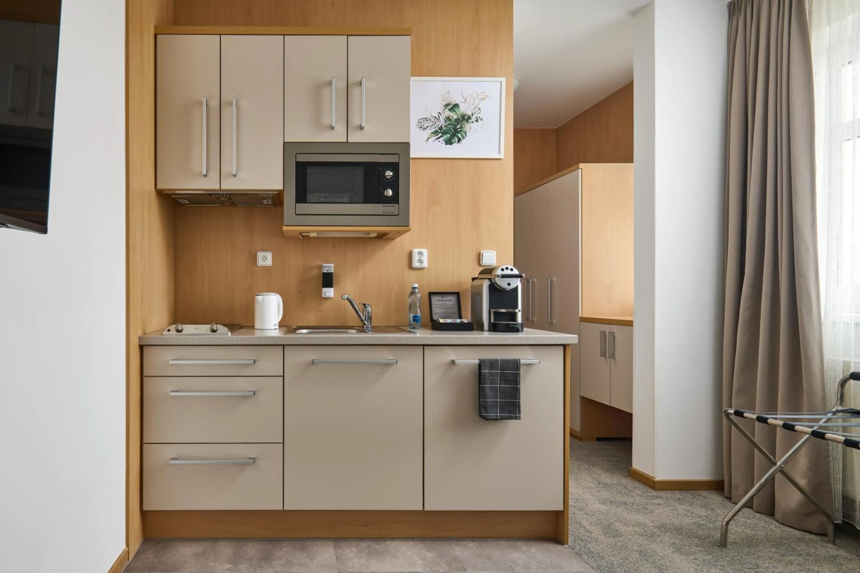 Coffee/tea facilities in Hotel Osvit