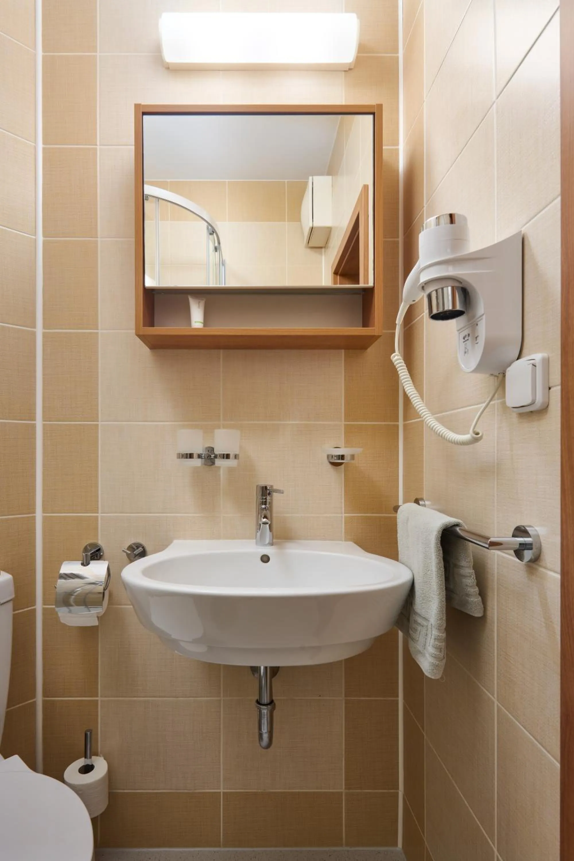 Shower in Hotel Osvit