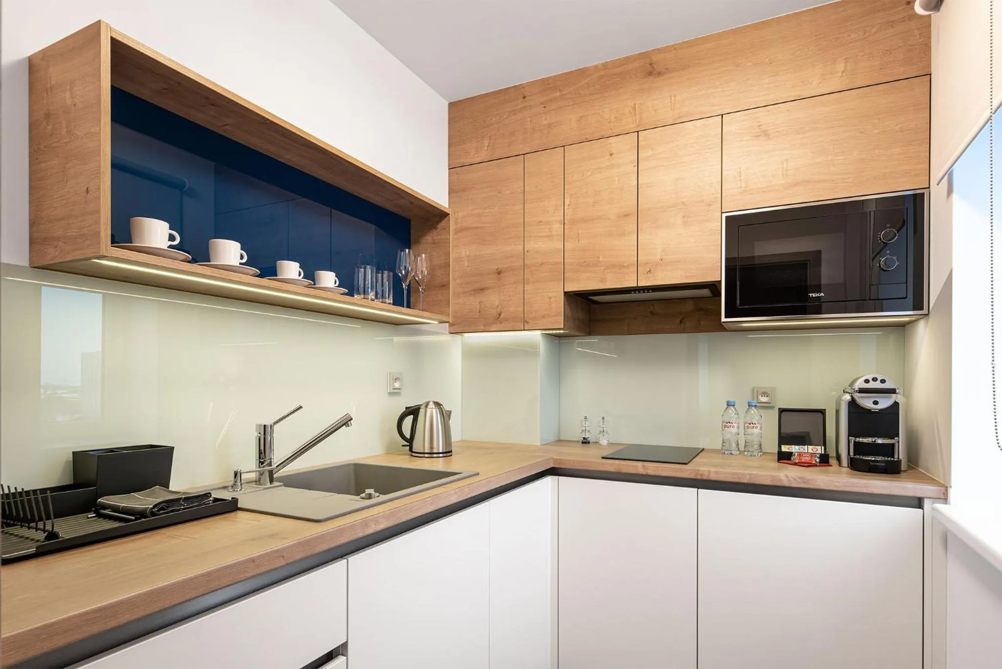 Coffee/tea facilities in Hotel Osvit