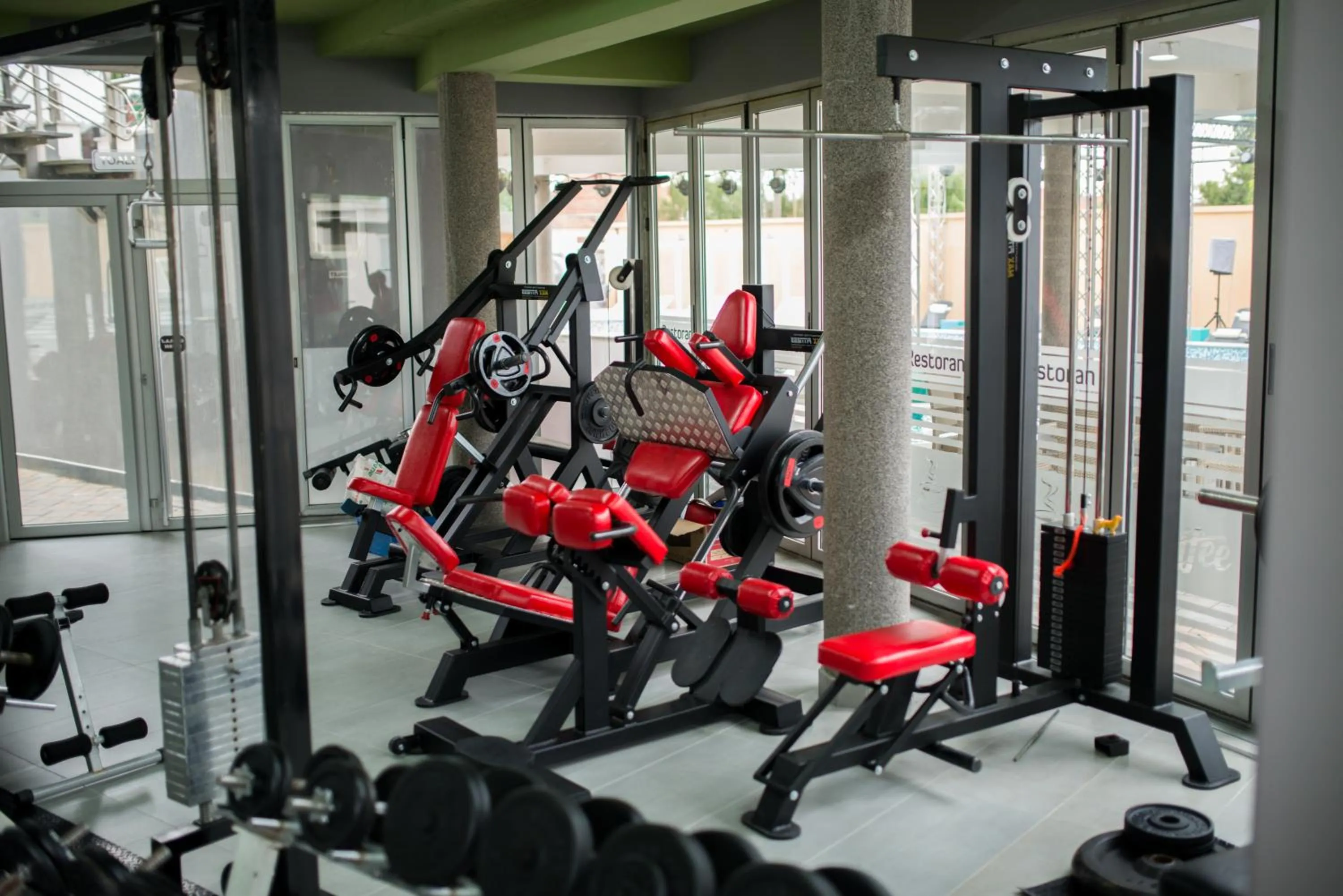 Fitness centre/facilities in Hotel Bella Nella