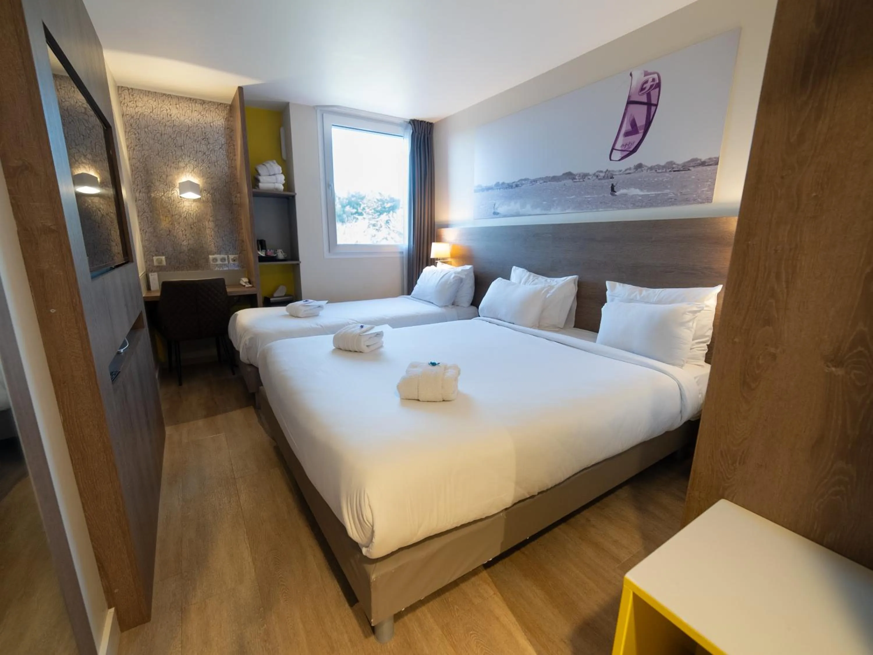 Bedroom, Bed in Best Western Hotelio Montpellier Sud