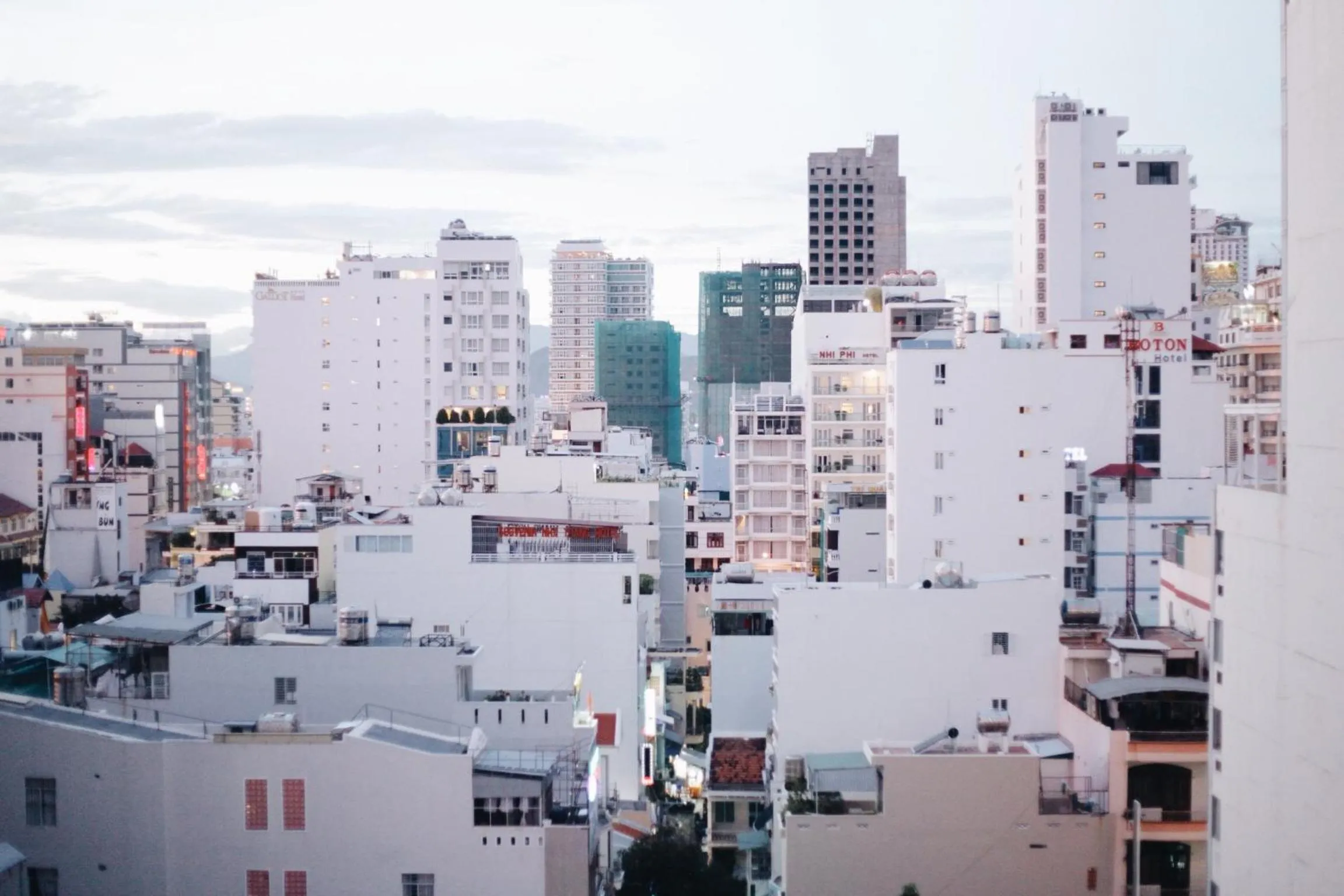 City view in Aroma Nha Trang Boutique Hotel