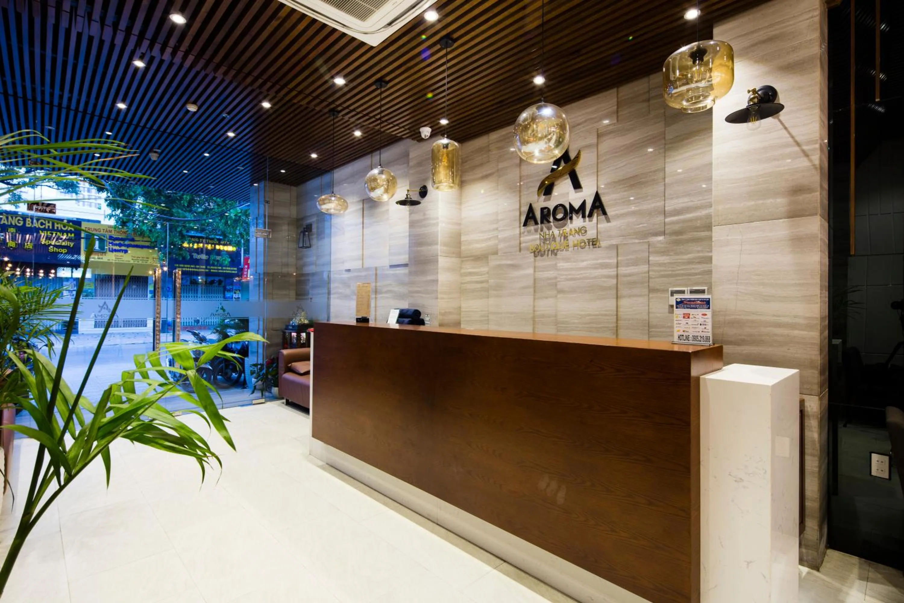 Property building in Aroma Nha Trang Boutique Hotel