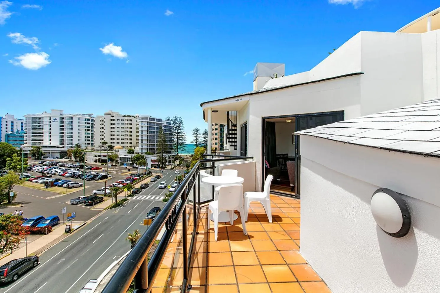 Patio in Caribbean Resort