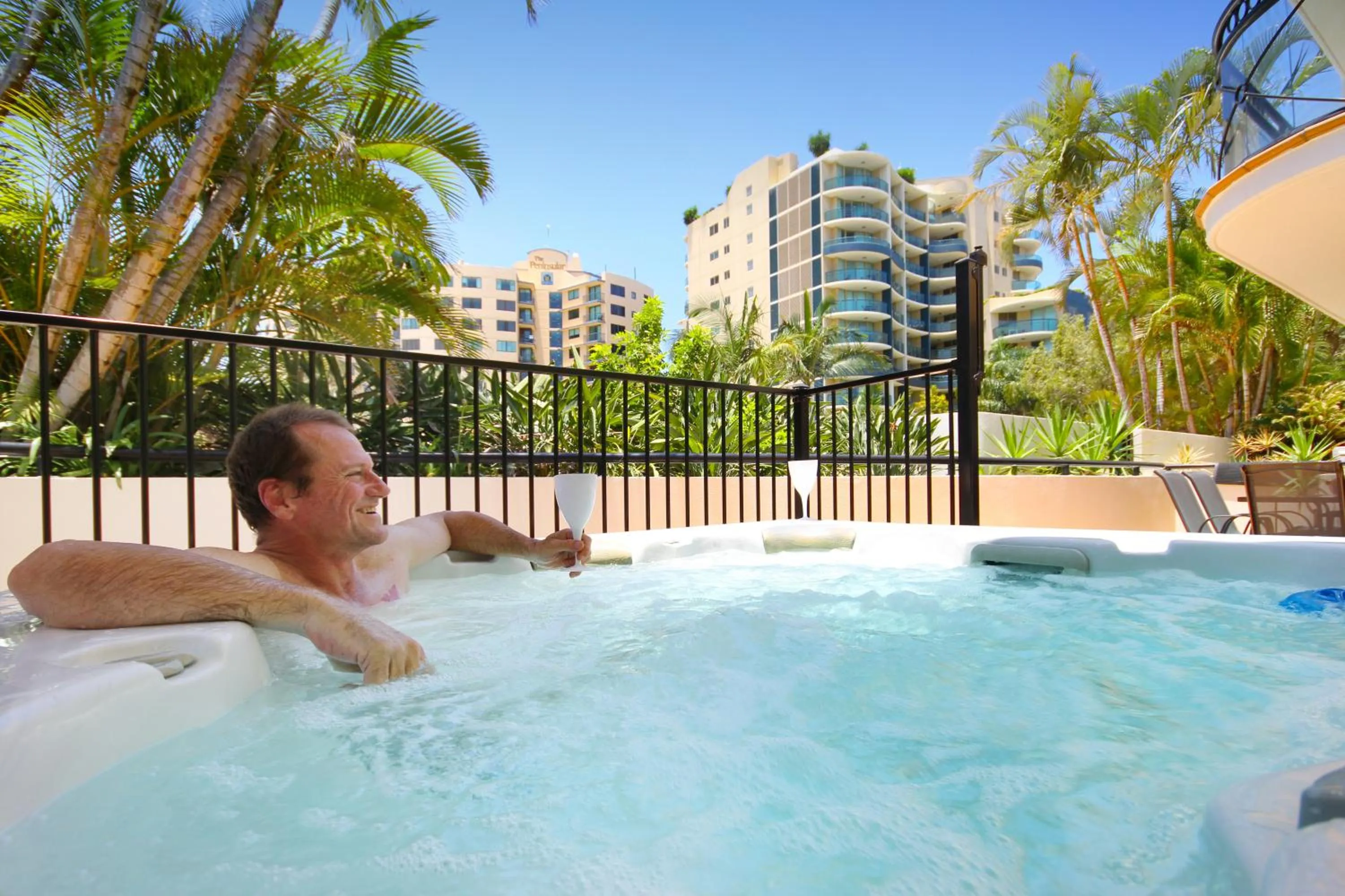 Day in Caribbean Resort