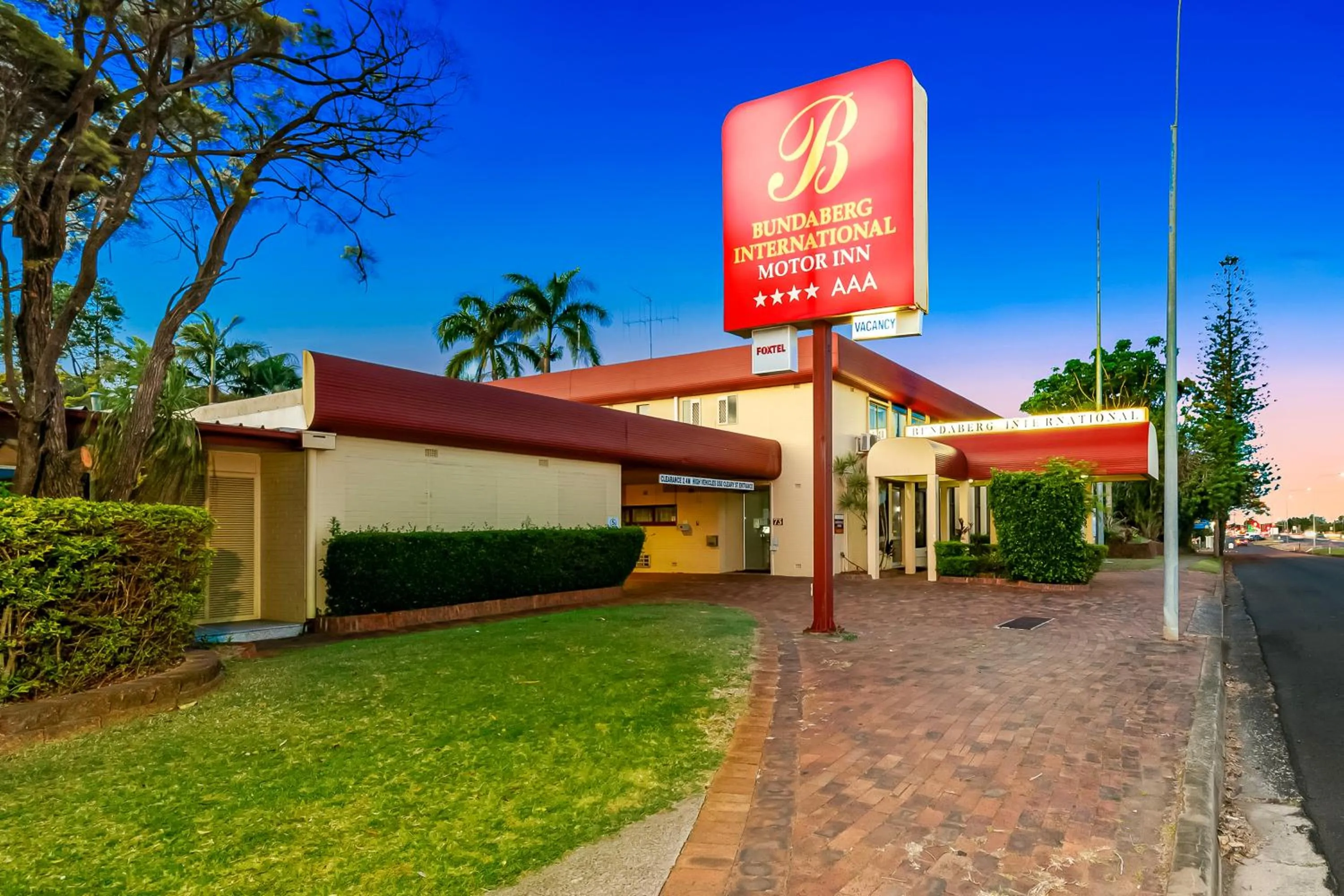Property logo or sign in Bundaberg International