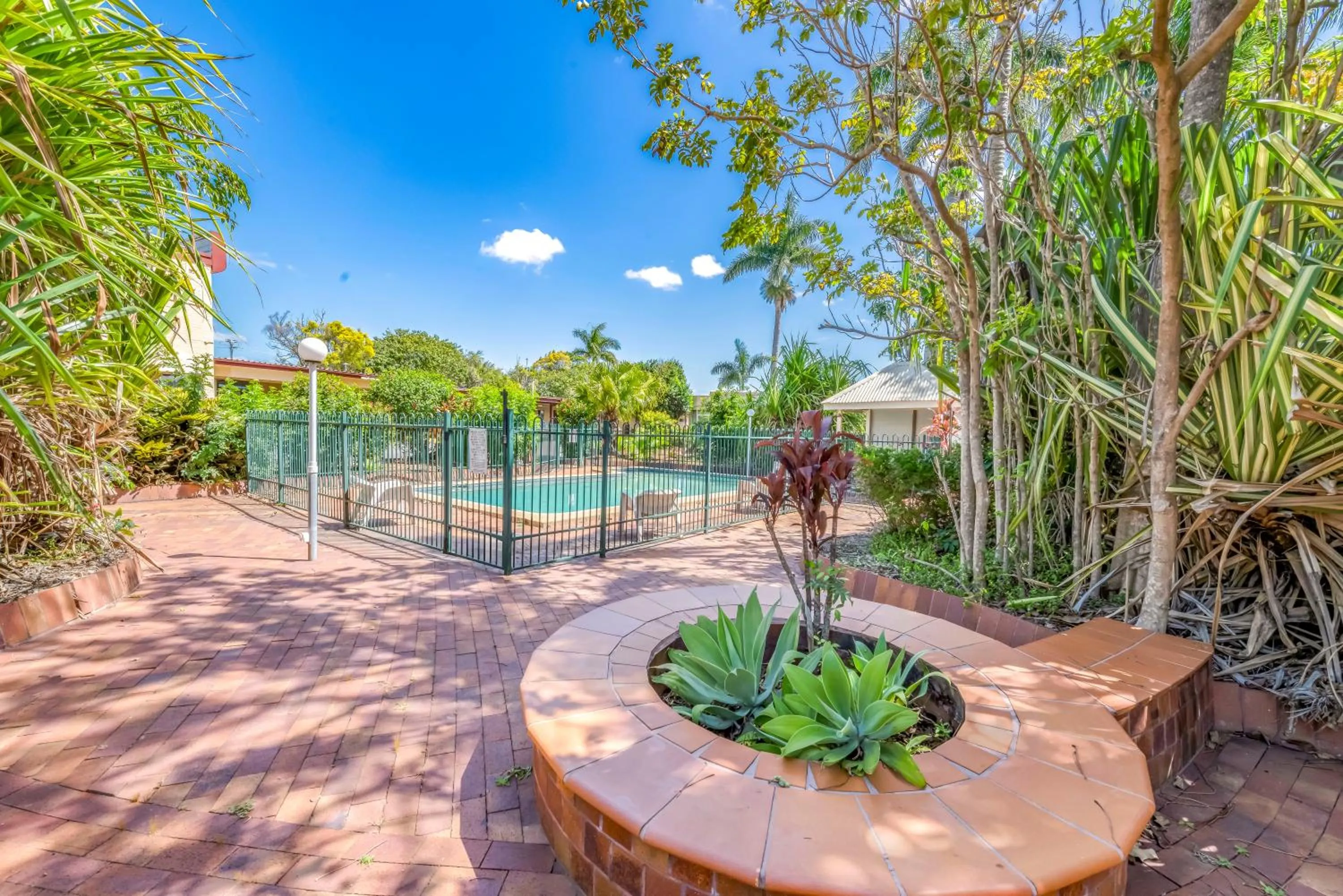 Pool view in Bundaberg International