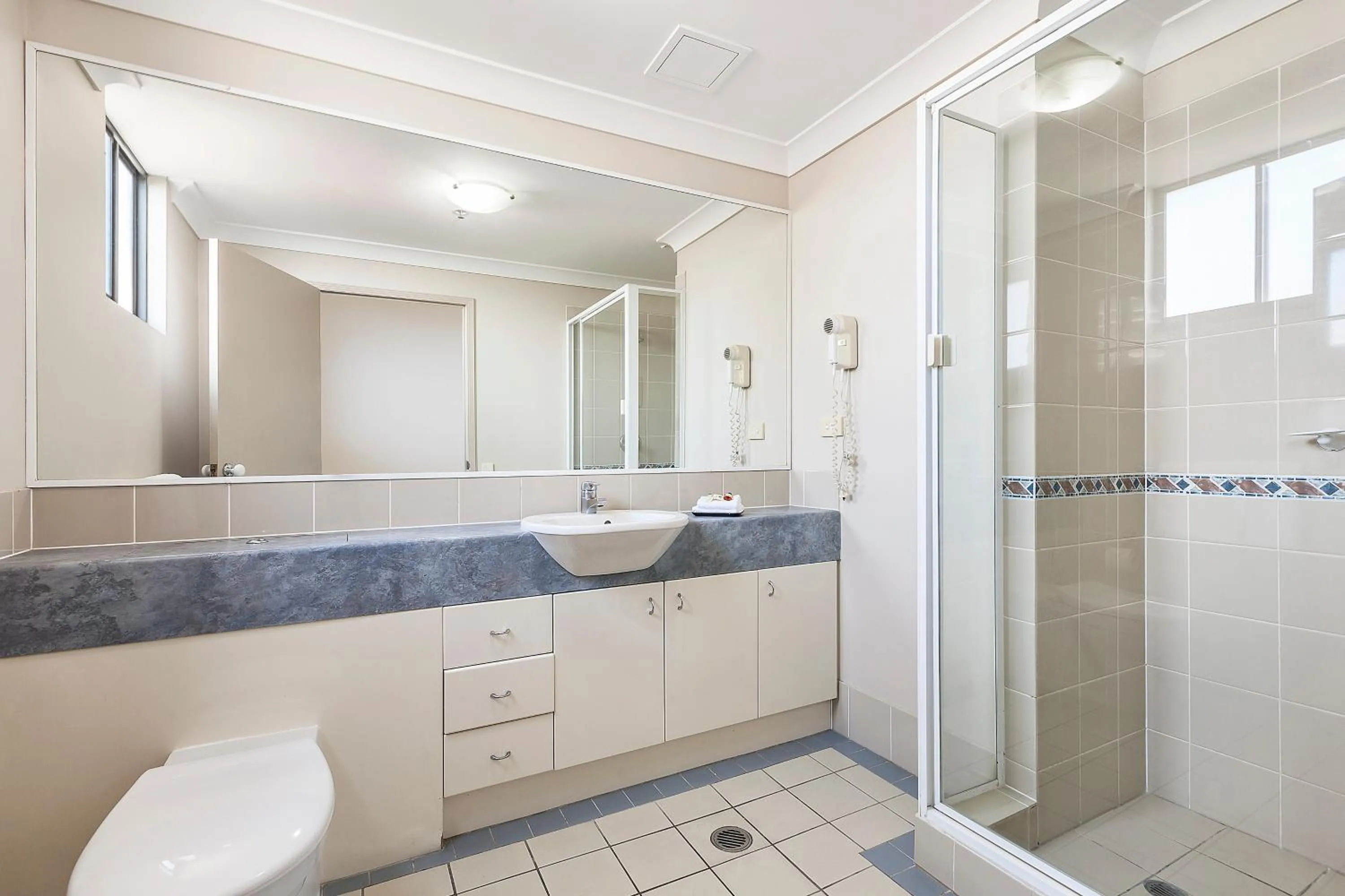 Shower in Bridgewater Apartments