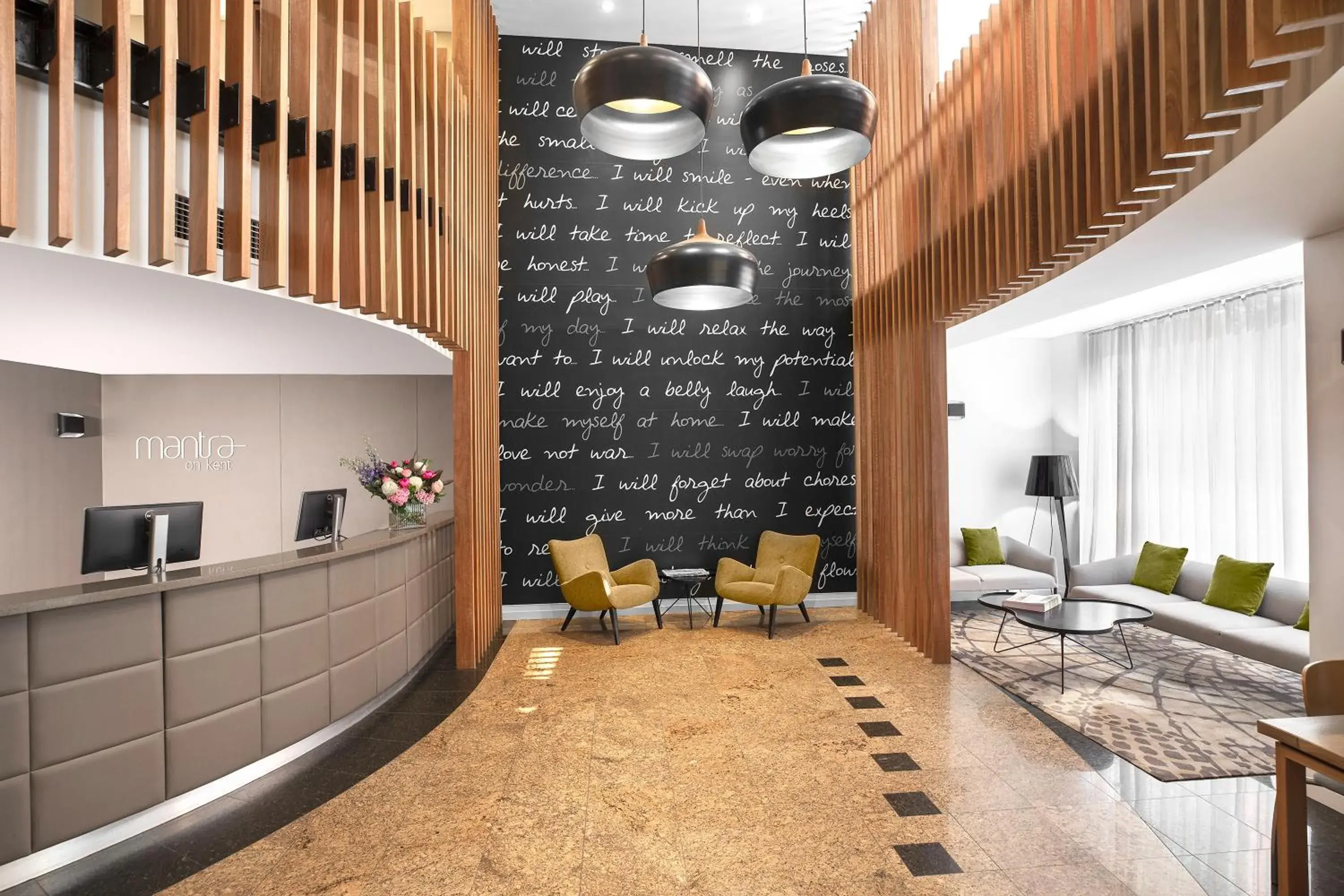Lobby or reception in Mantra on Kent Lobby or reception in Mantra on Kent