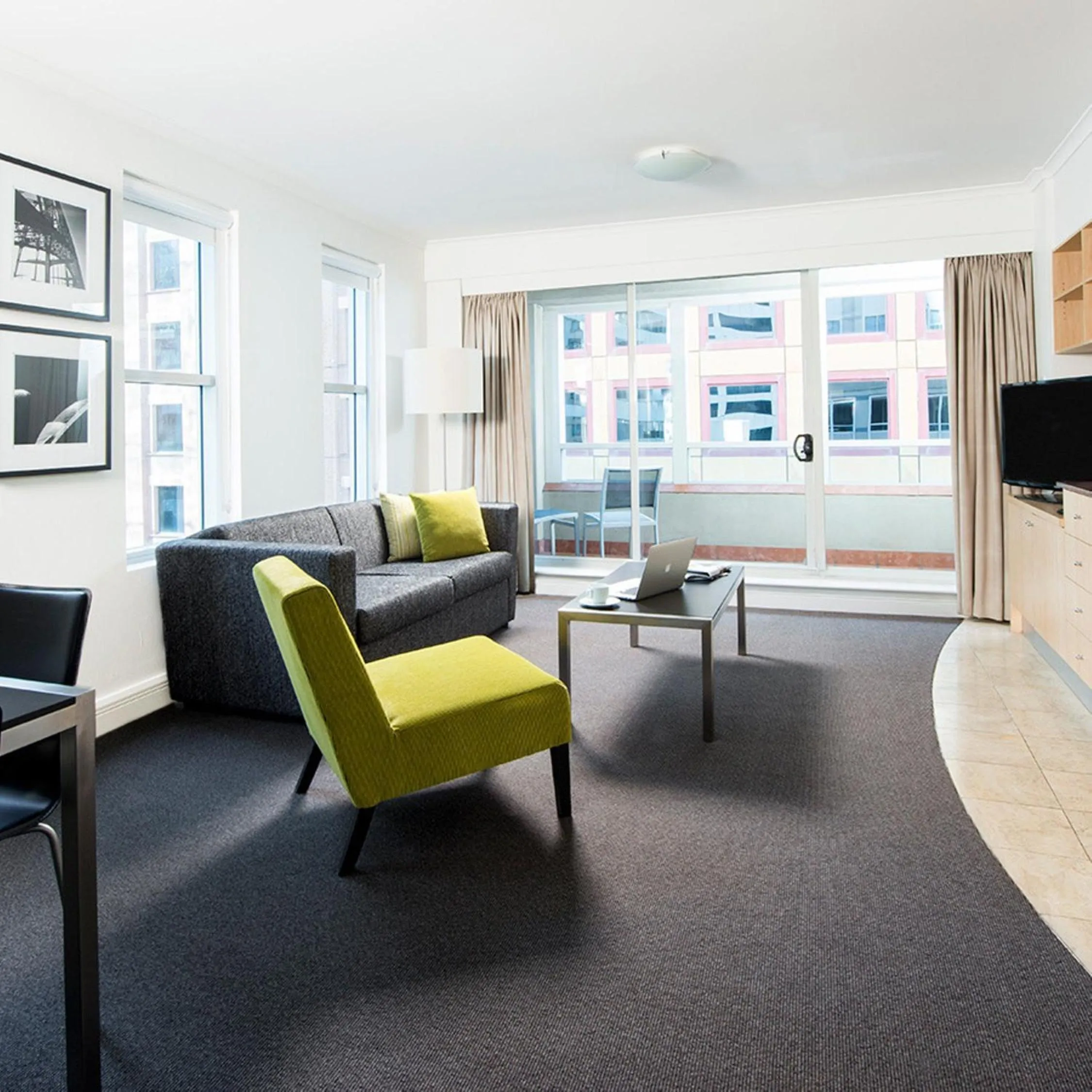 Living room in Mantra on Kent