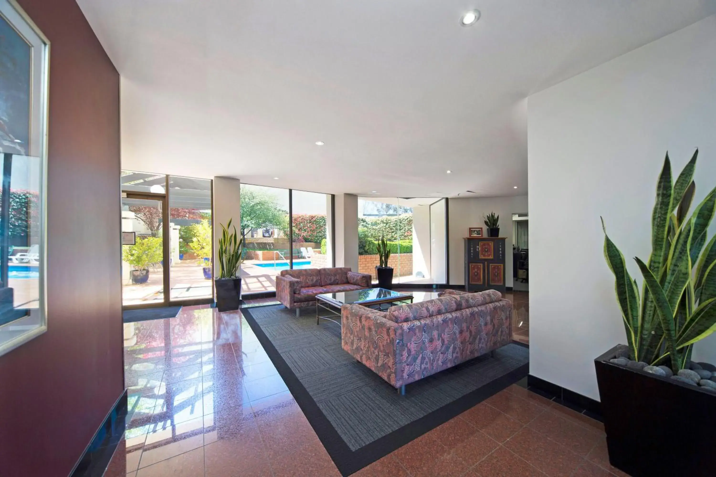 Lobby or reception, Bed in BreakFree Capital Tower Apartments Lobby or reception, Bed in BreakFree Capital Tower Apartments