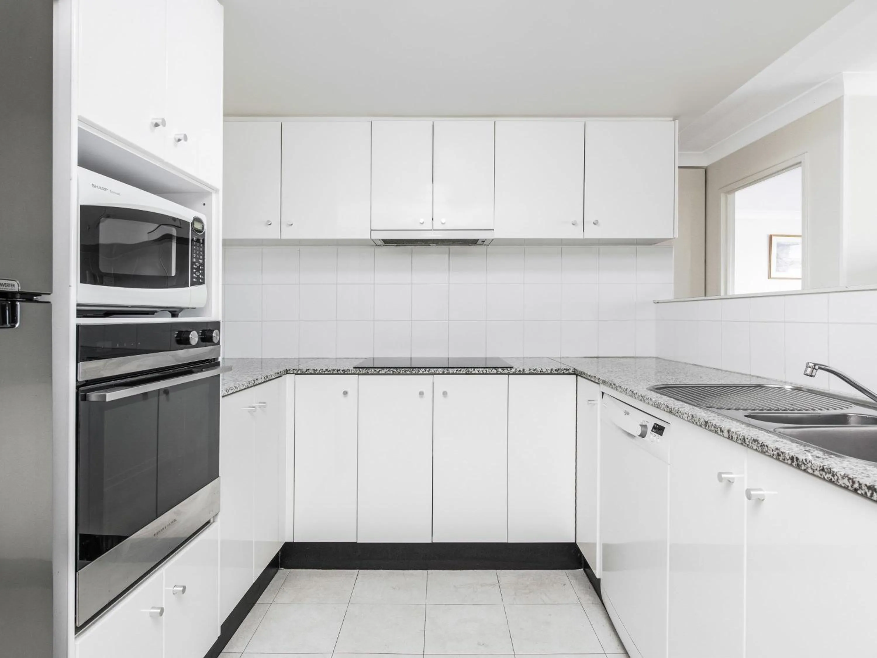 Bedroom in BreakFree Capital Tower Apartments