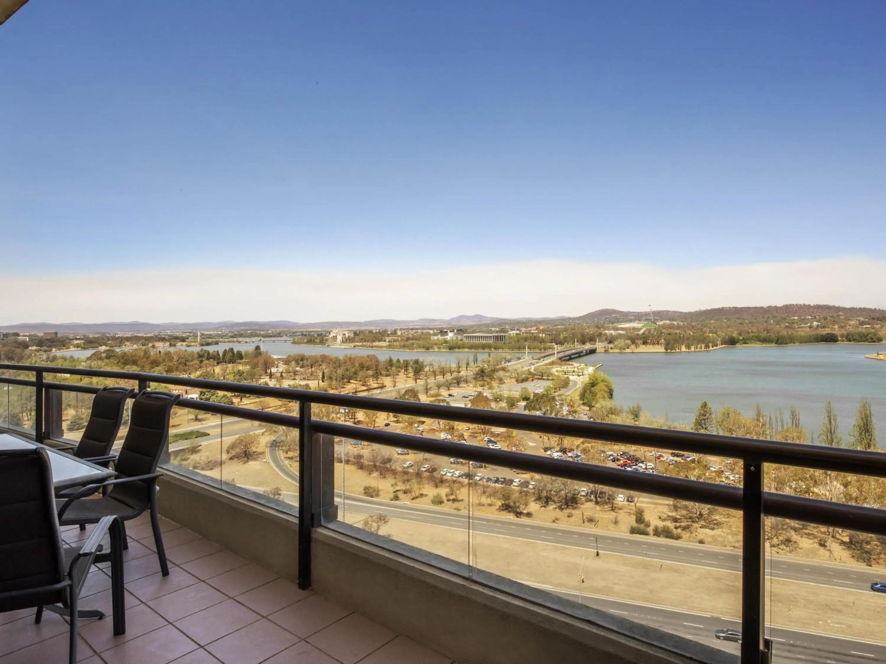 Bedroom in BreakFree Capital Tower Apartments