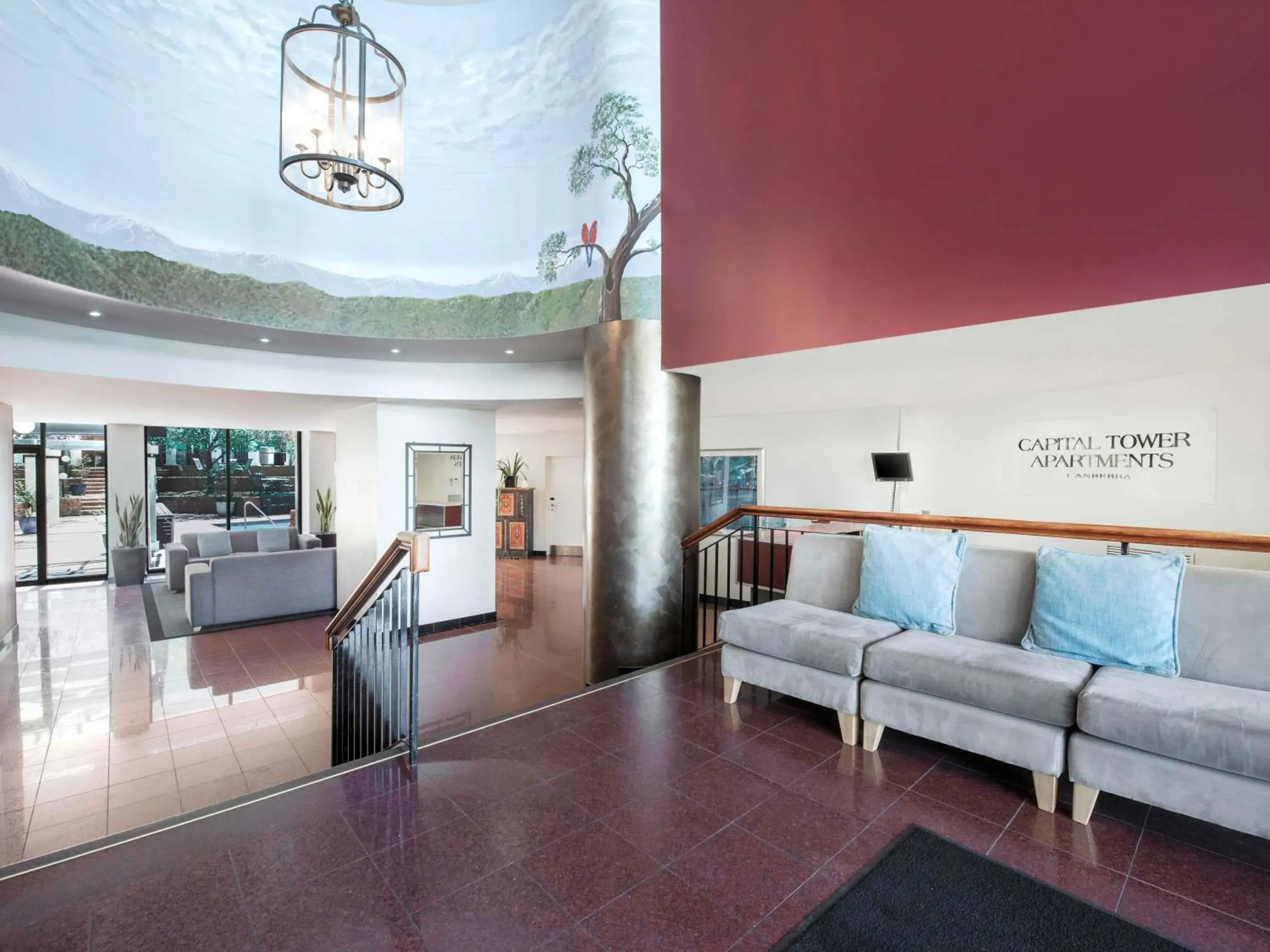 Property building in BreakFree Capital Tower Apartments Property building in BreakFree Capital Tower Apartments