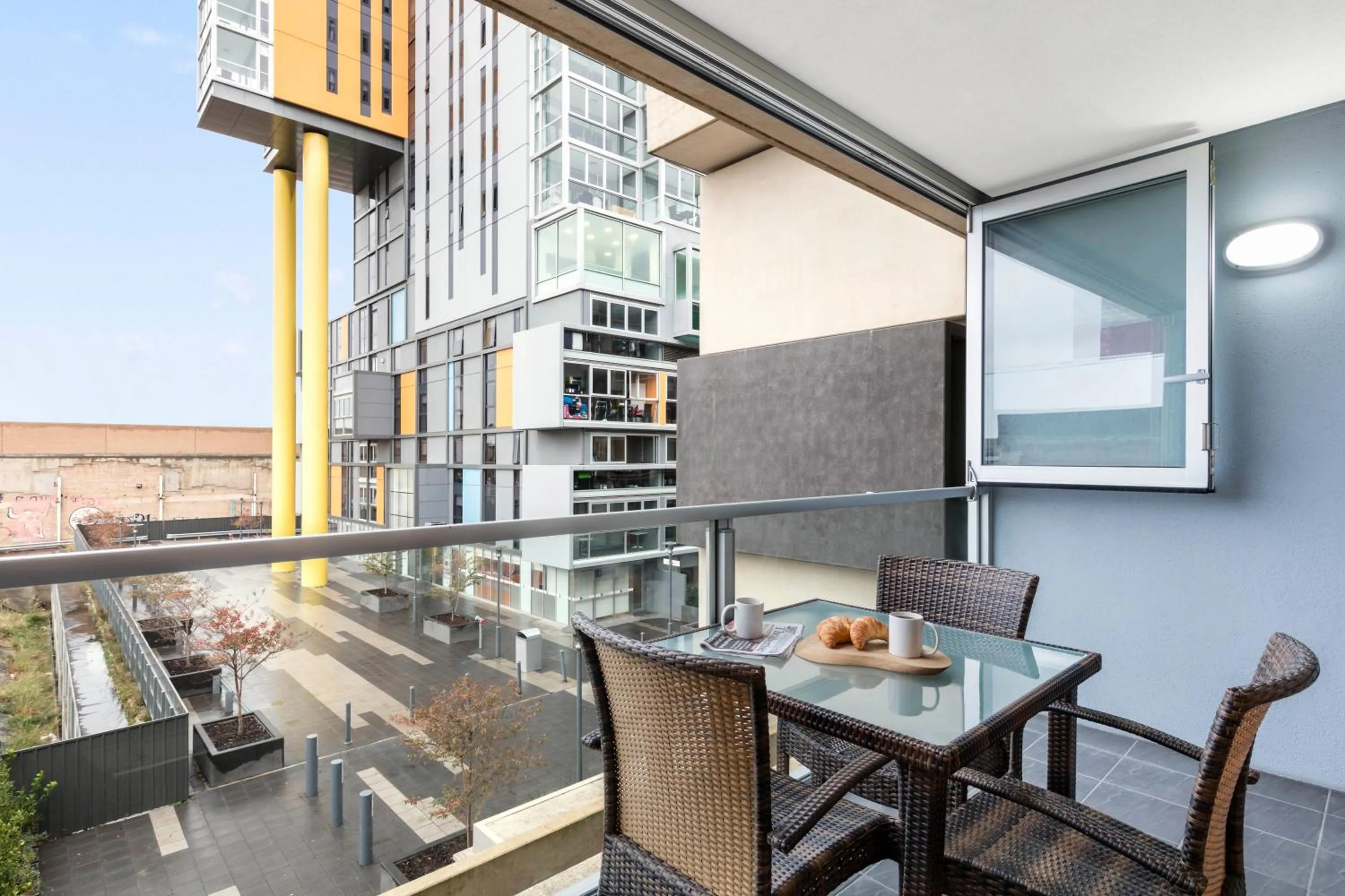 Balcony/Terrace in iStay Precinct Adelaide