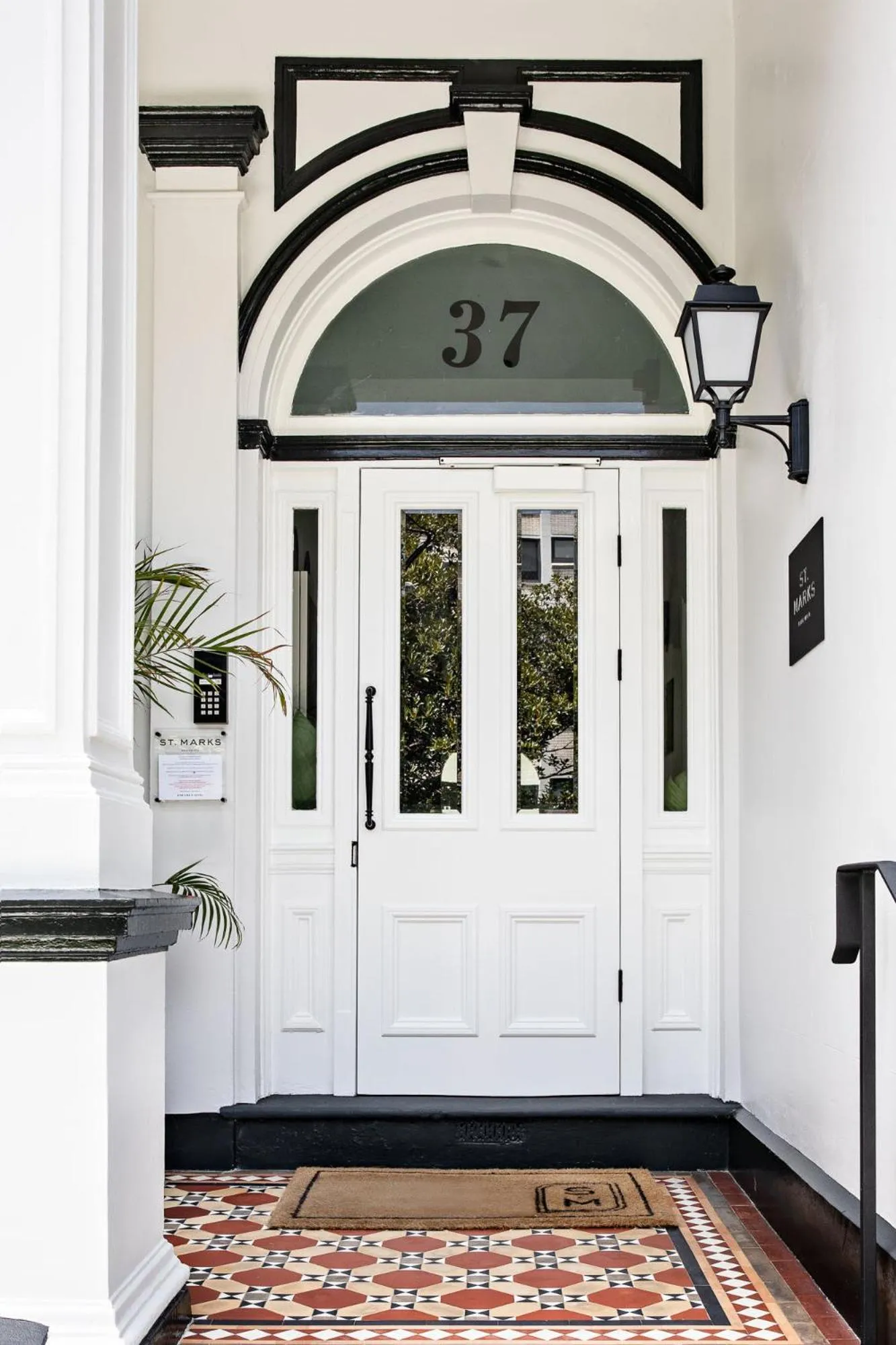 Facade/entrance in St Marks Randwick