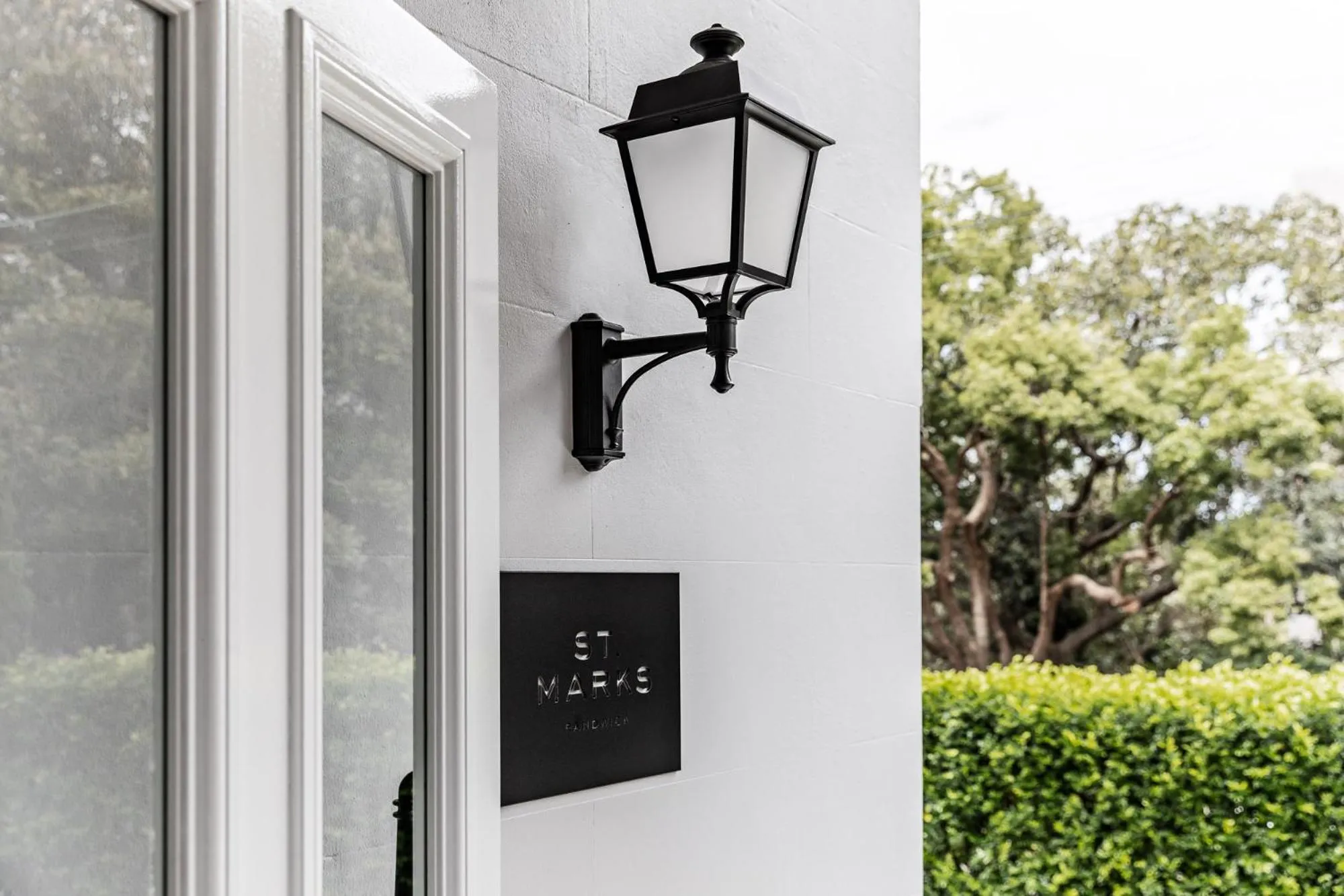 Facade/entrance in St Marks Randwick