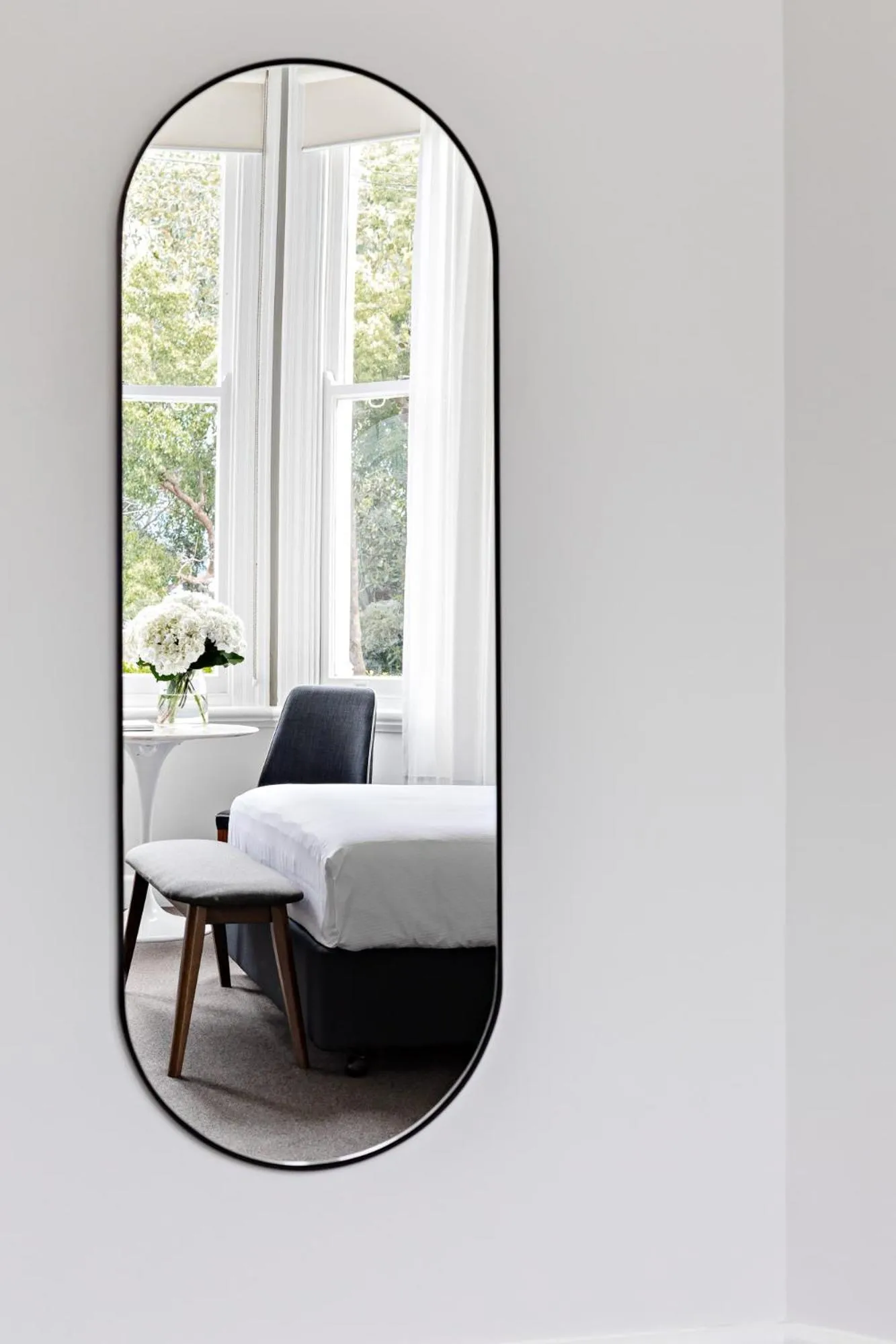 Seating area in St Marks Randwick