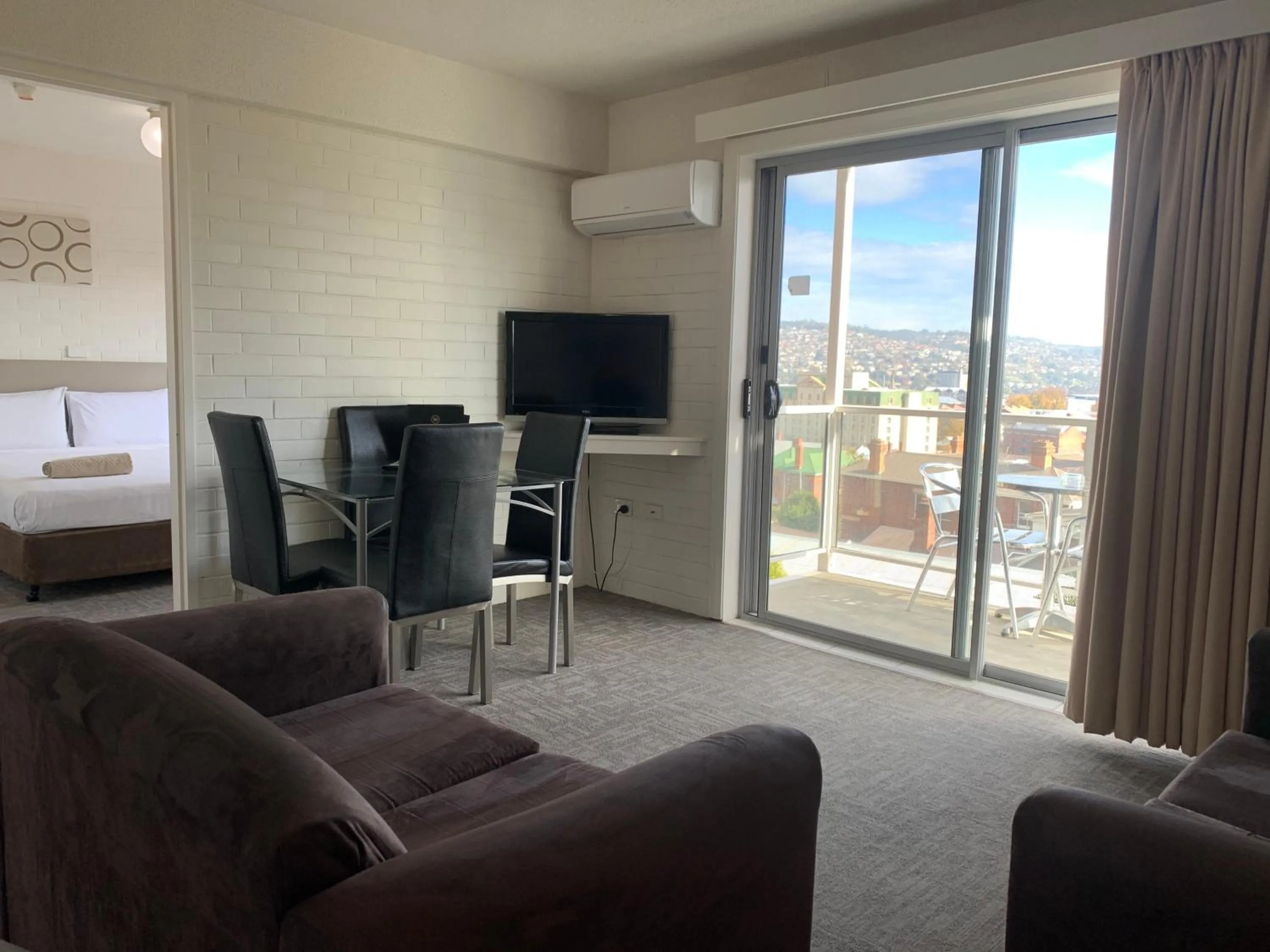 Living room in Adina Place Motel Apartments