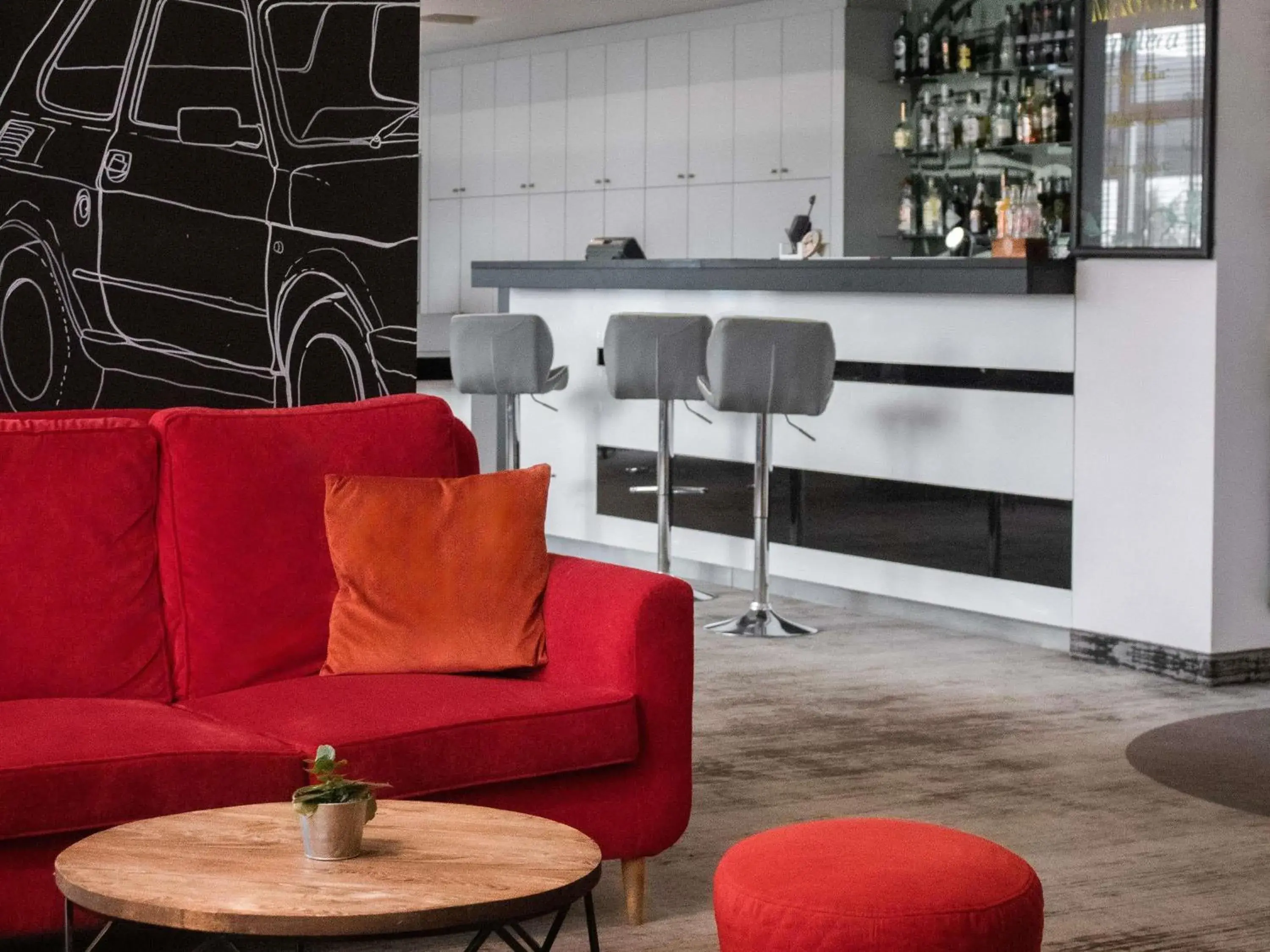 Lounge or bar in ibis Styles Bielsko Biala Lounge or bar in ibis Styles Bielsko Biala