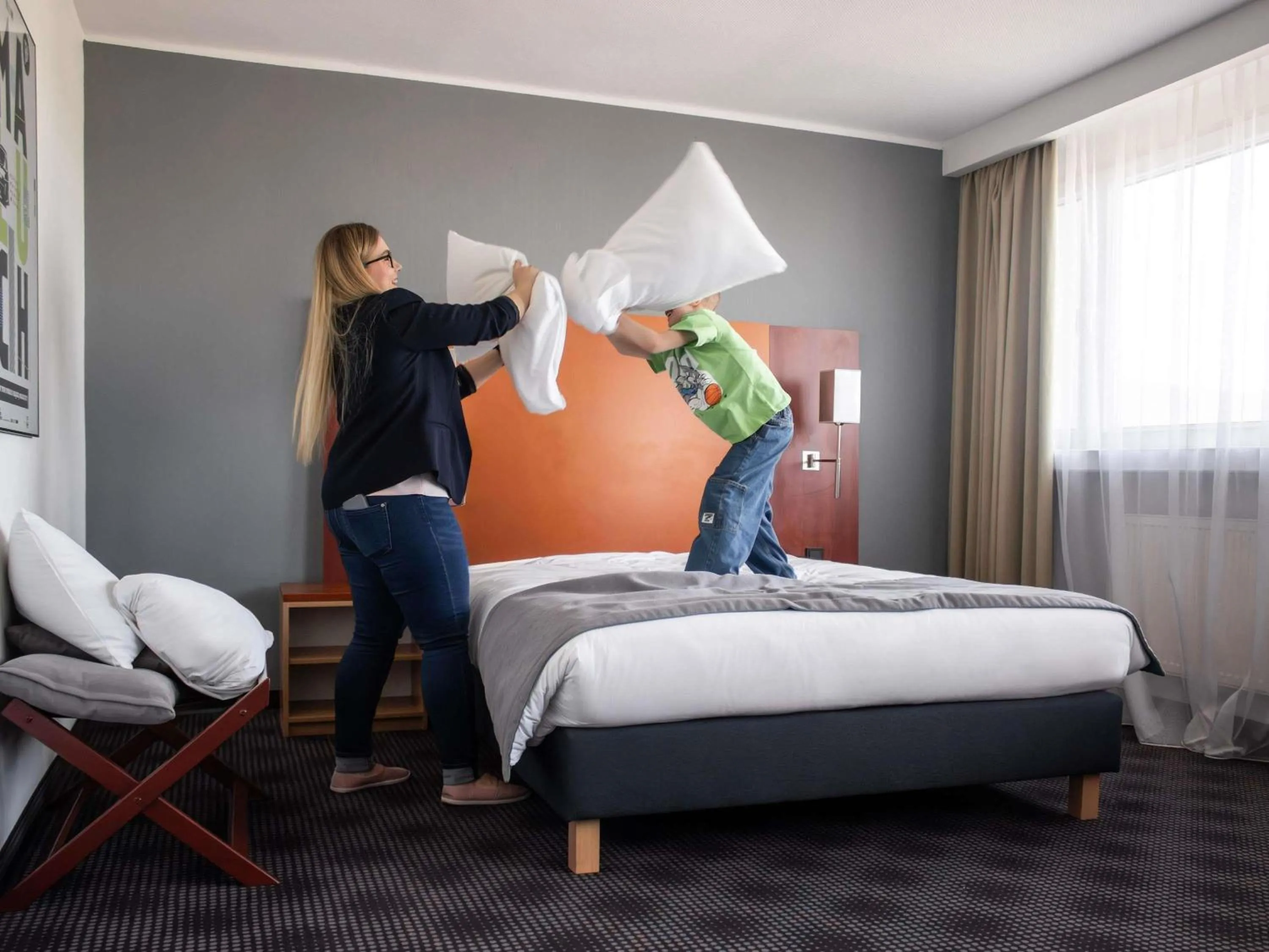 Bedroom, Bed in ibis Styles Bielsko Biala