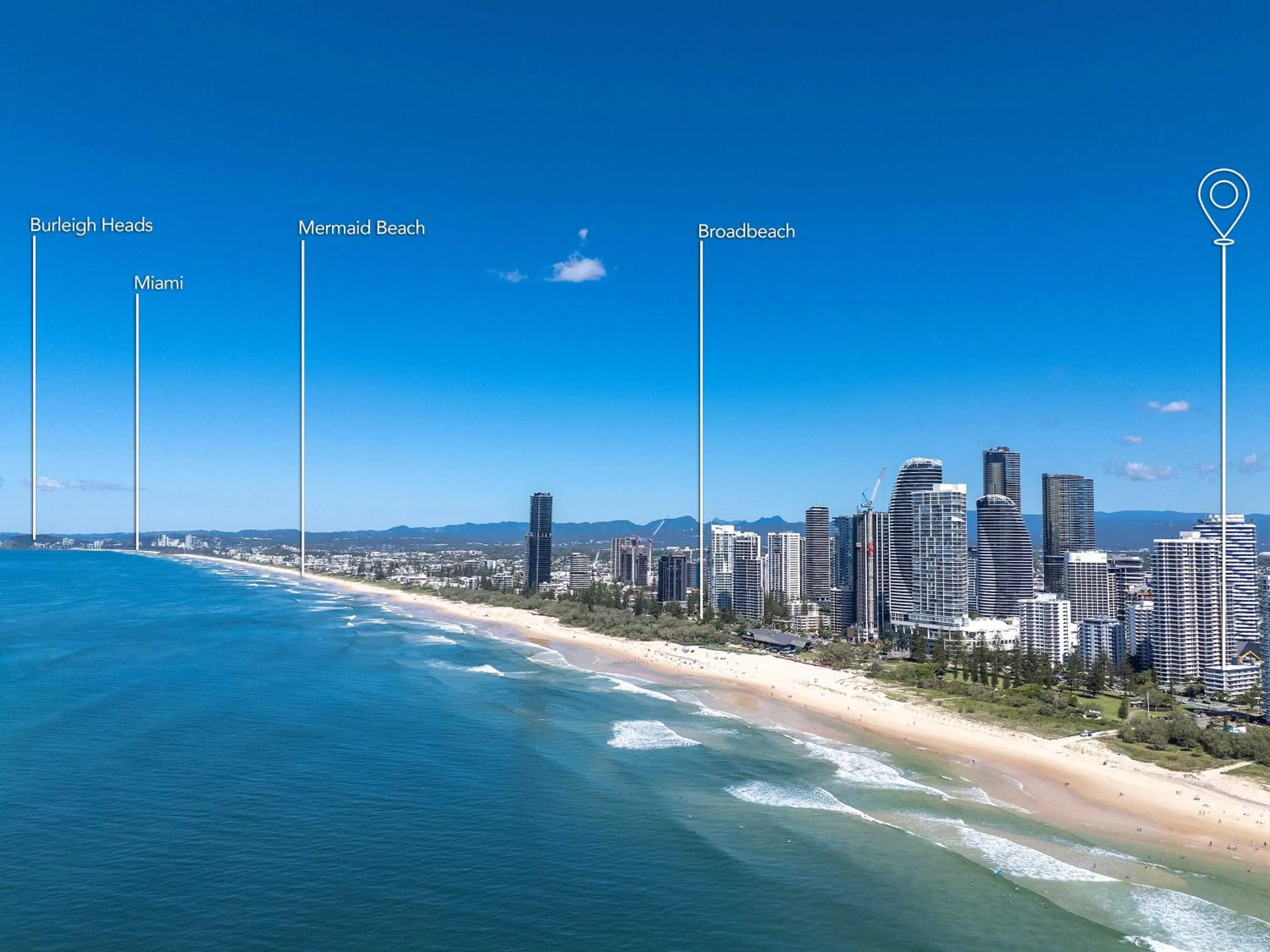 Natural landscape in Hi Ho Beach Apartments on Broadbeach