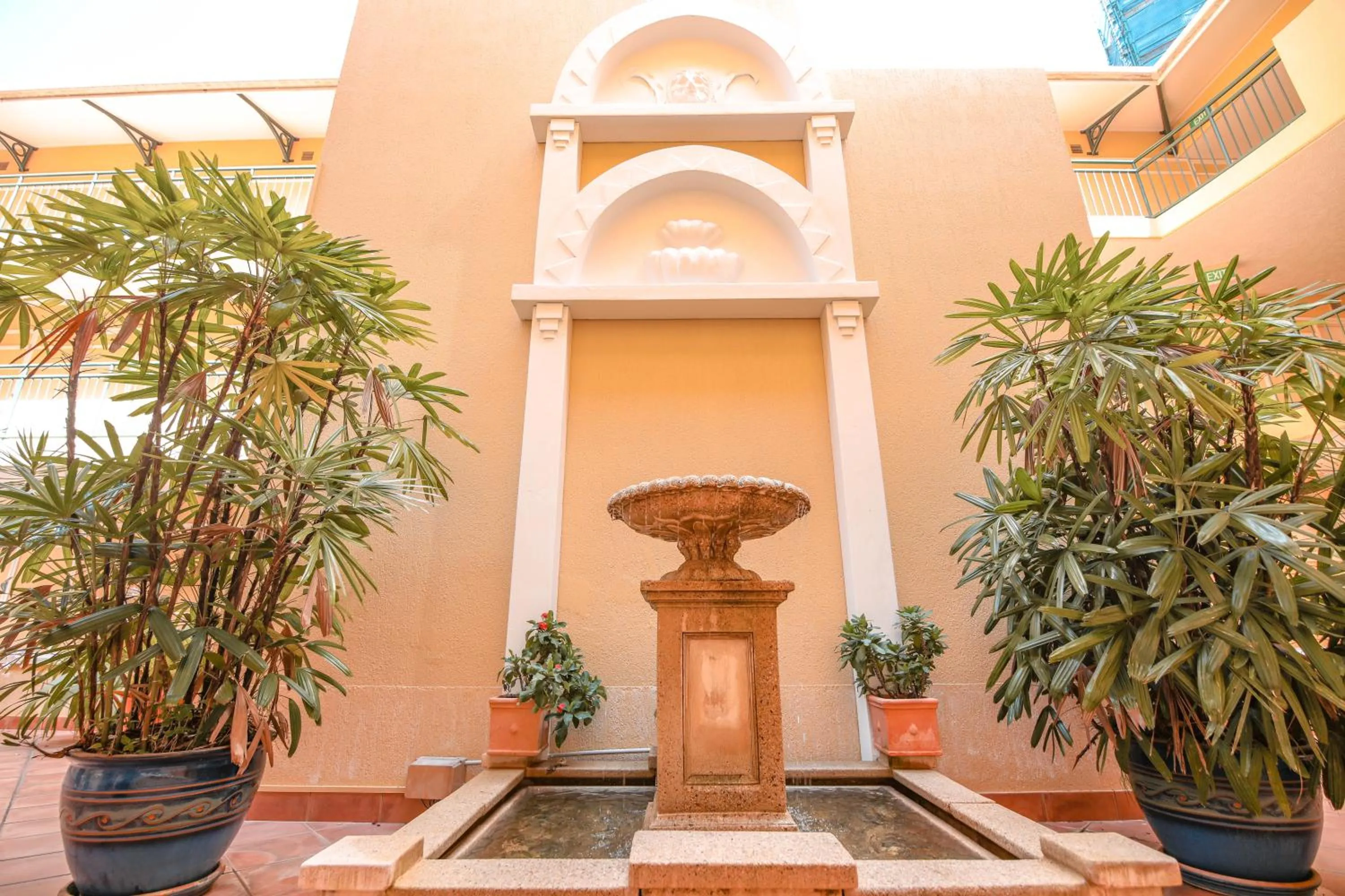 Decorative detail in Il Palazzo Holiday Apartments