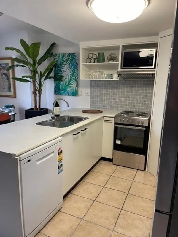 kitchen in Il Palazzo Holiday Apartments