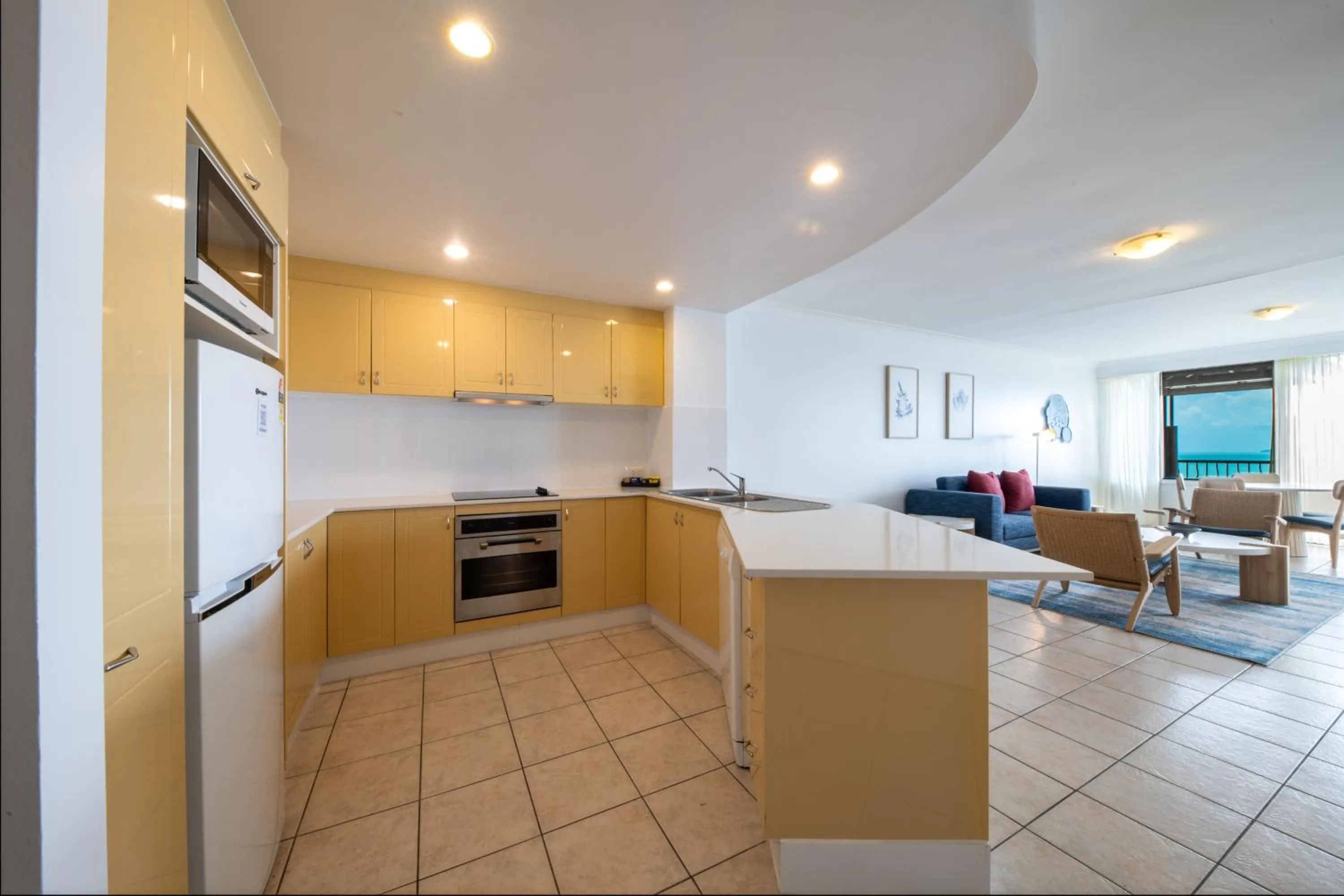 kitchen in at Water's Edge Resort