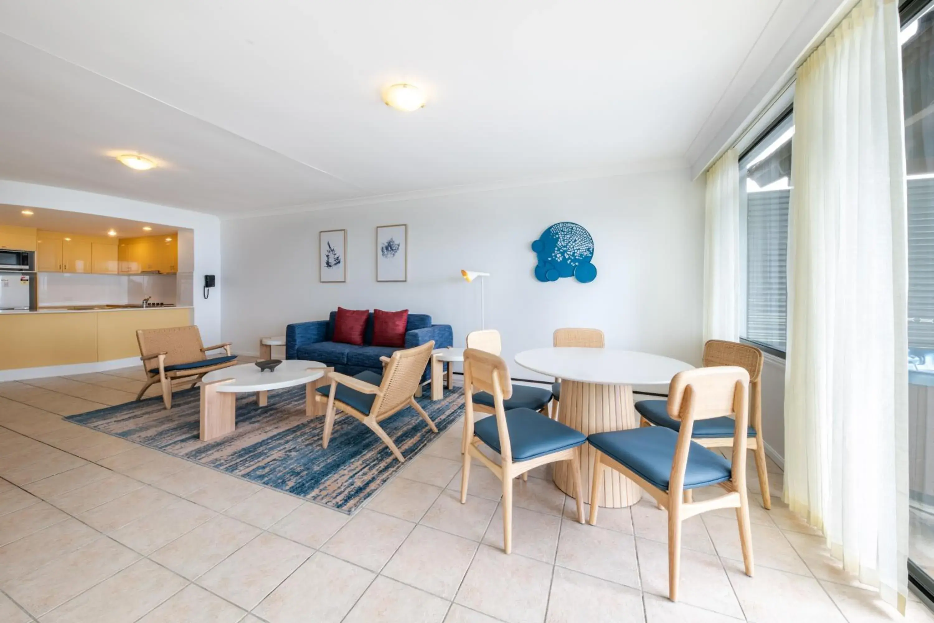 Living room in at Water's Edge Resort Living room in at Water's Edge Resort