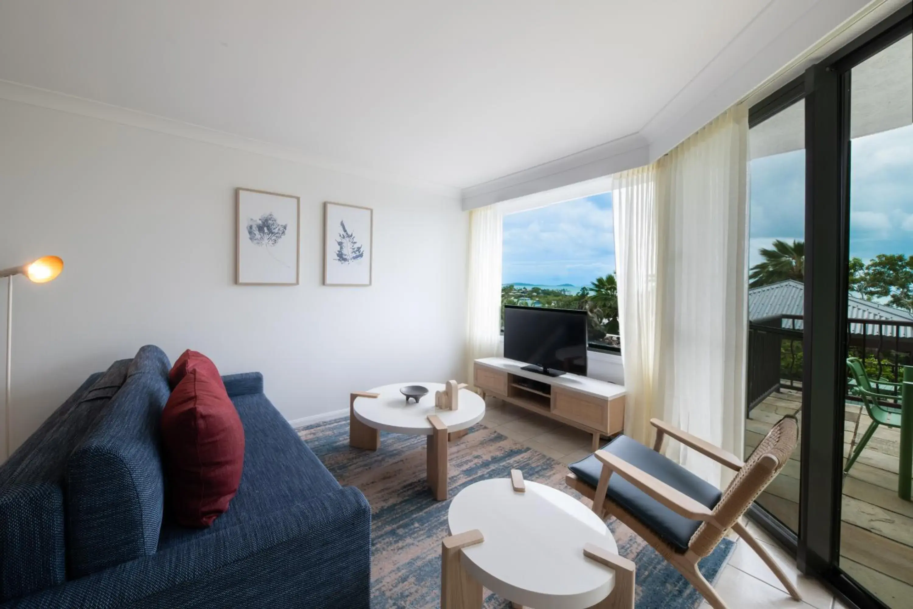 Living room in at Water's Edge Resort Living room in at Water's Edge Resort