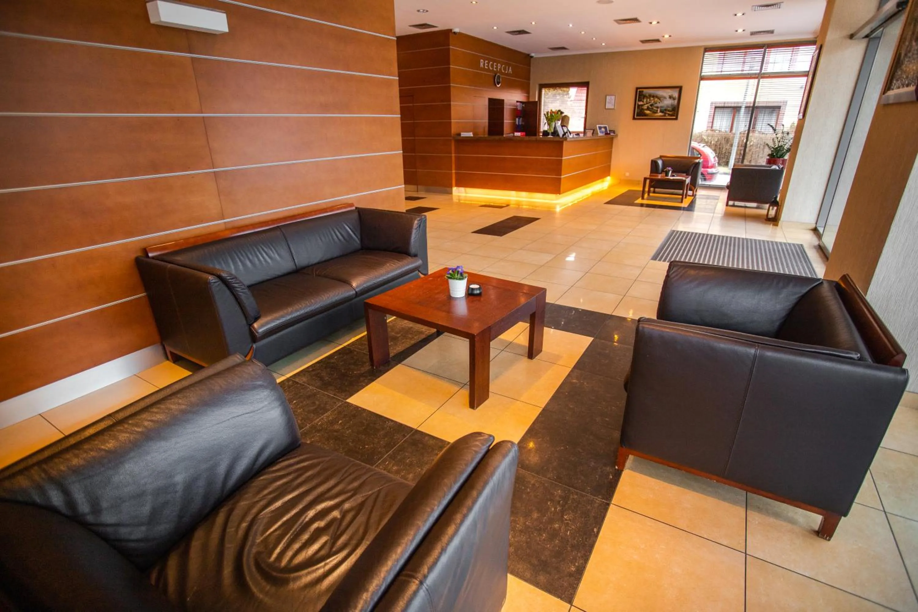 Lobby or reception in Premium Hotel Bacero Wrocław